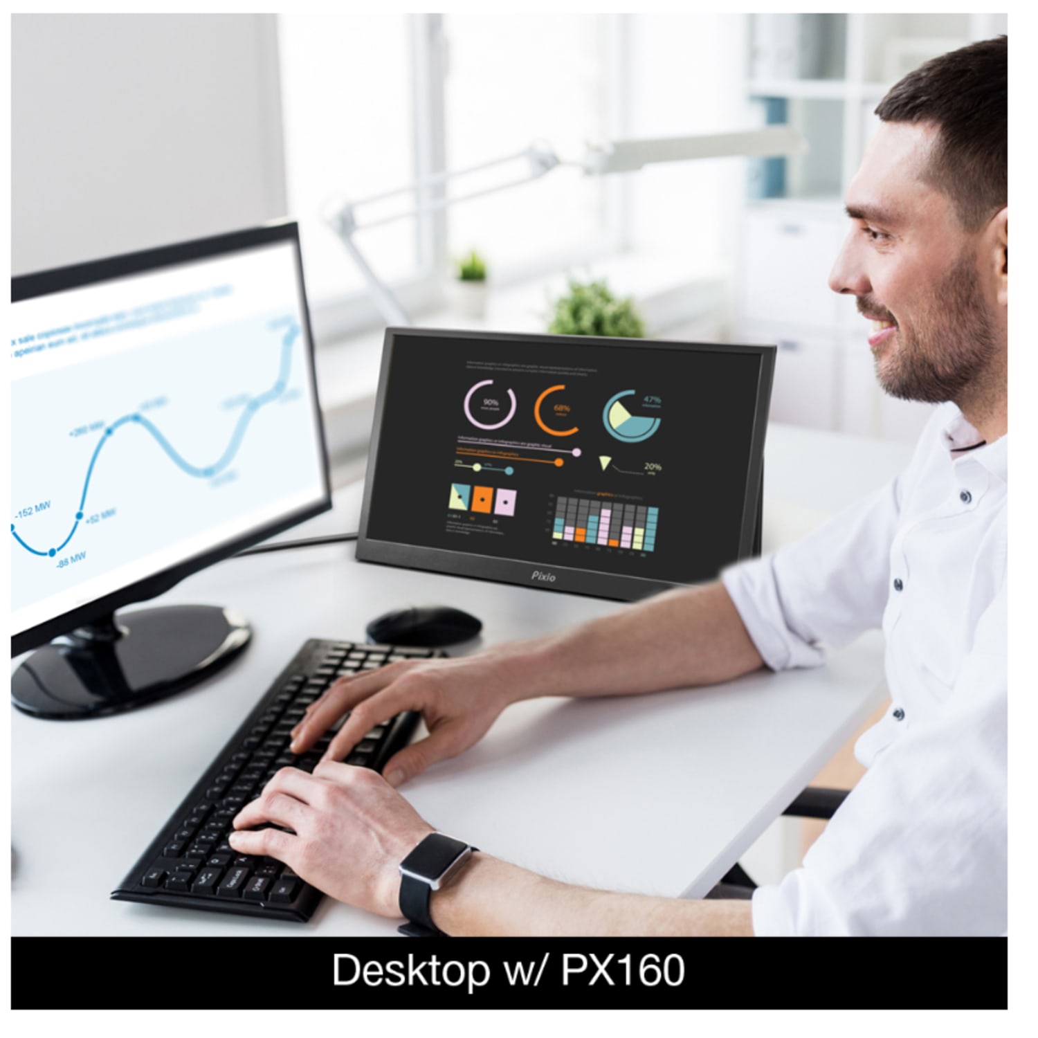 Pixio PX160 Premium Portable Monitor - Image 6