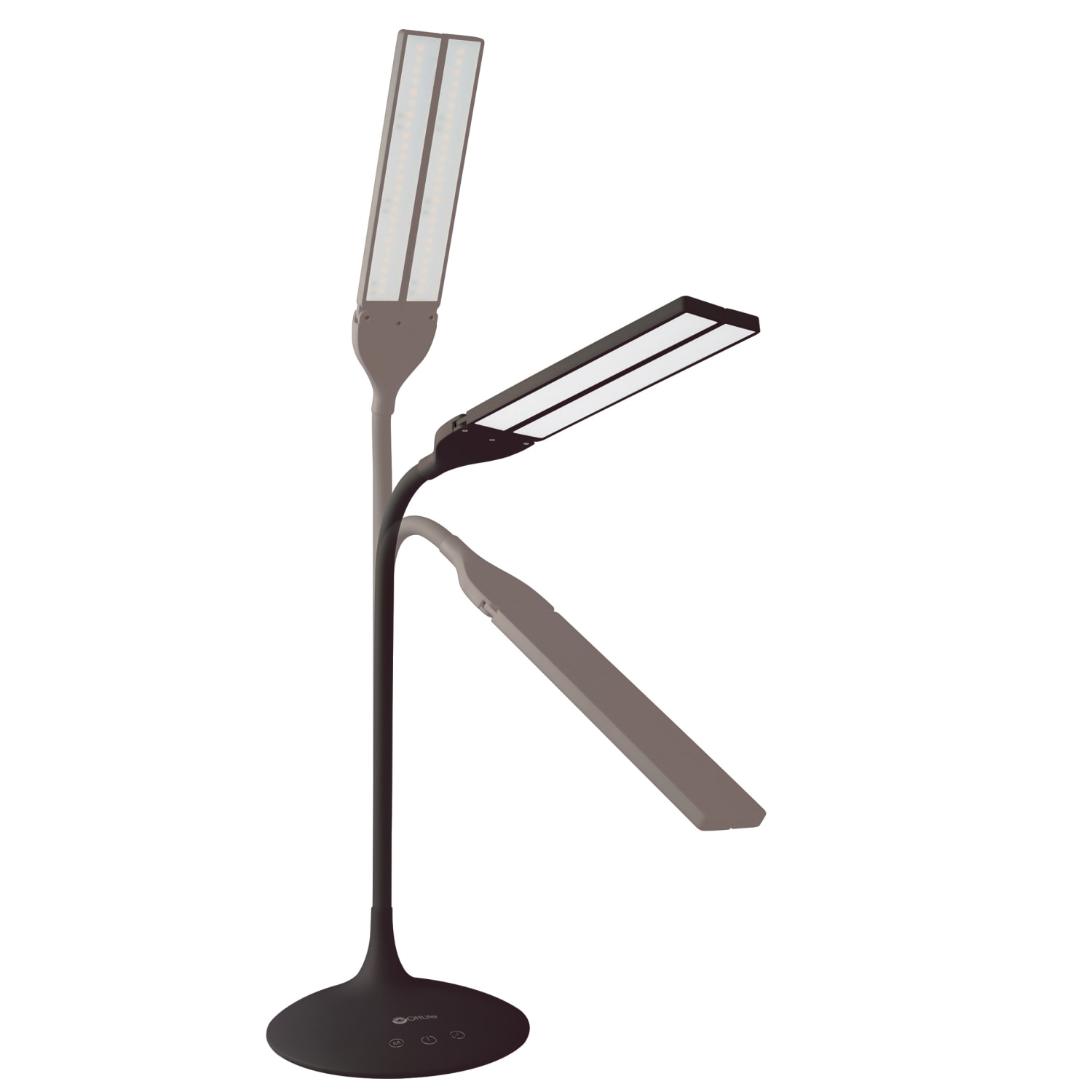 OttLite Wellness Series Pivot LED Desk Lamp, Black - Image 4