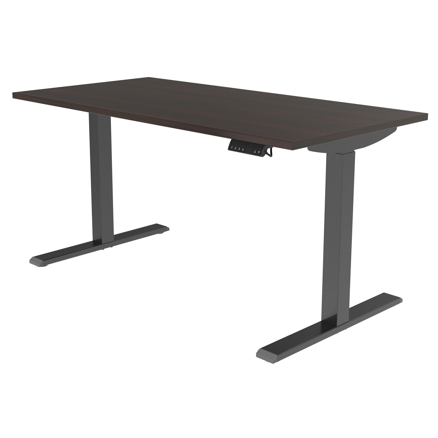 Realspace® Magellan Performance Electric 60 W Height Adjustable Standing Desk Espresso PopularChairscom