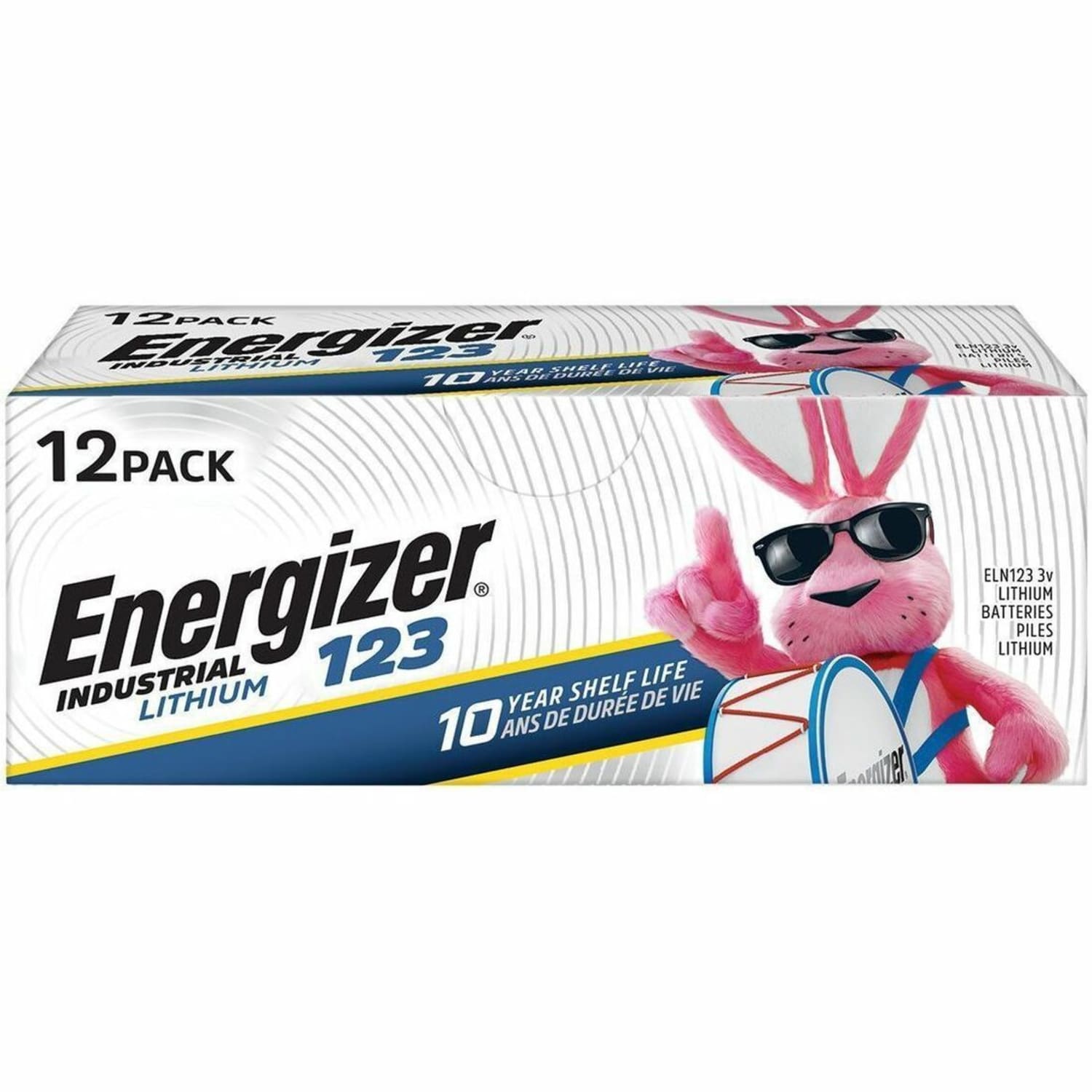 Energizer Industrial Lithium Batteries, 123, Pack Of 12 Batteries, ELN123-12 - Image 3