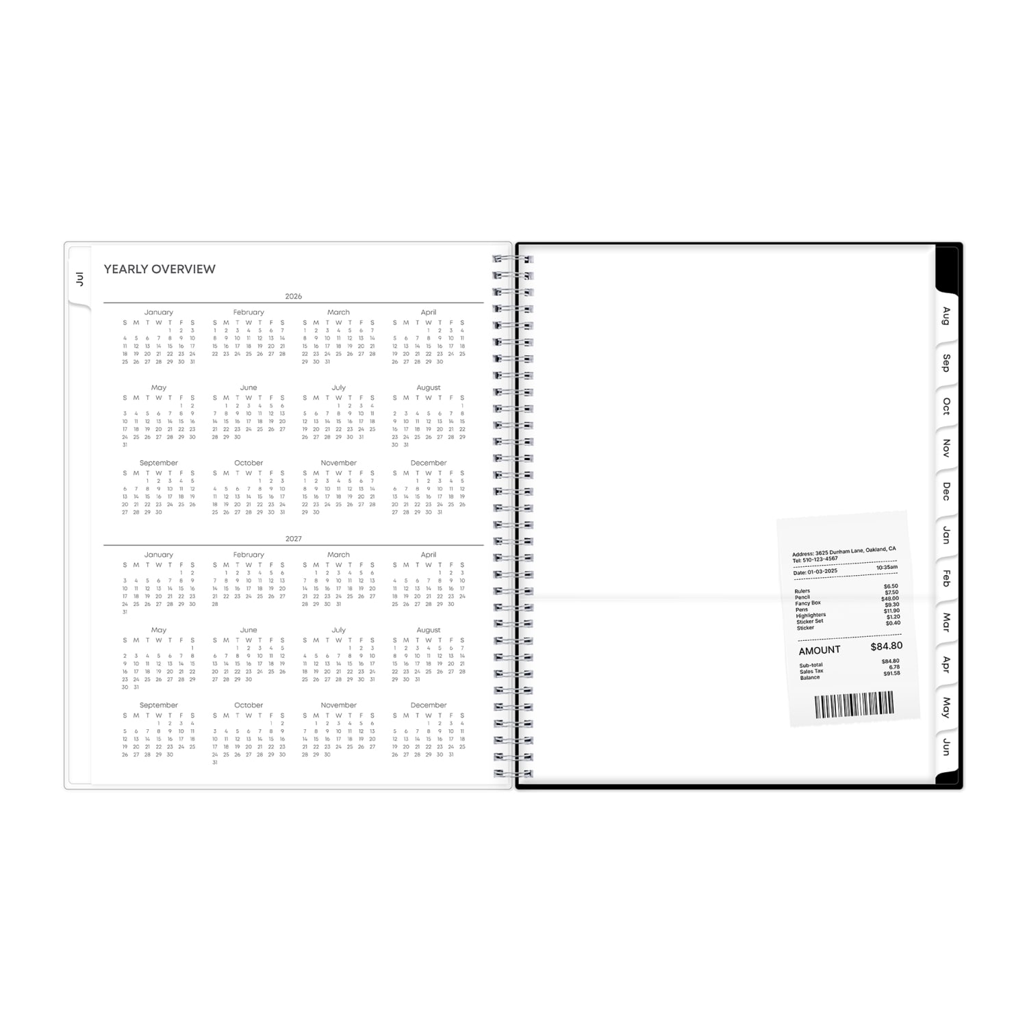 Planning Calendar BS Analeis CYO 8.5x11 AY26-27 Weekly/Monthly - Image 5