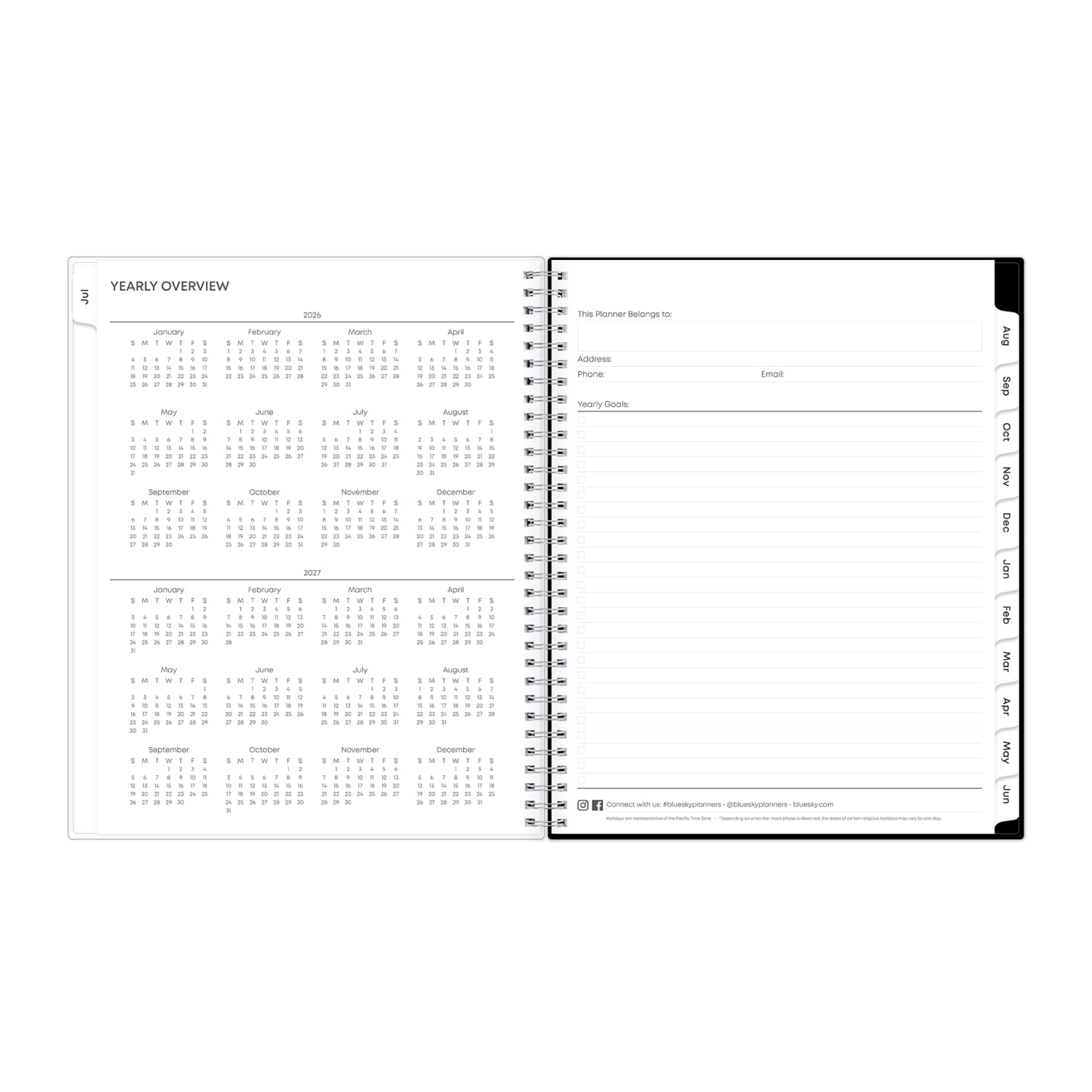 Planning Calendar BS Analeis CYO 8.5x11 AY26-27 Weekly/Monthly - Image 6
