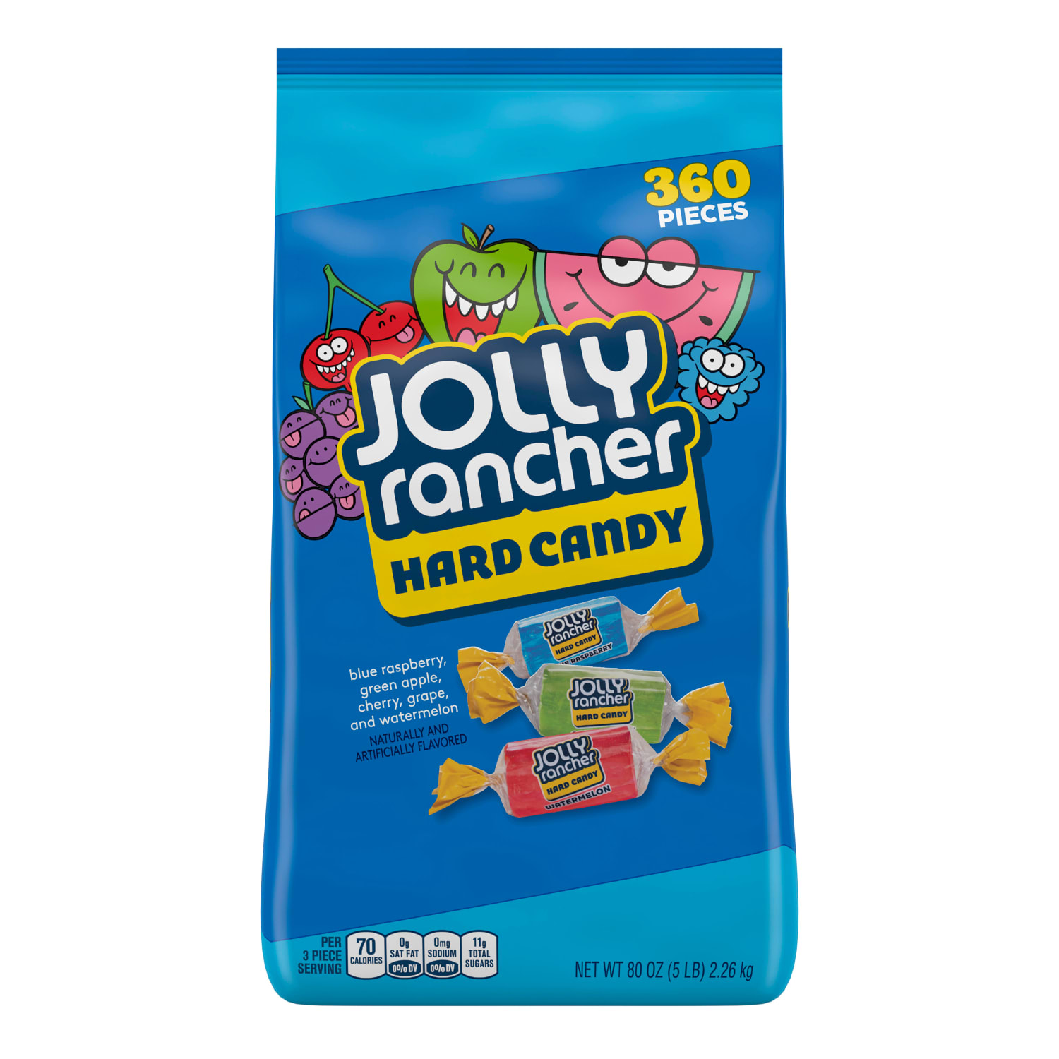 Jolly Rancher Assorted Hard Candy, Assorted Flavors, 5-Lb Bag - Image 3