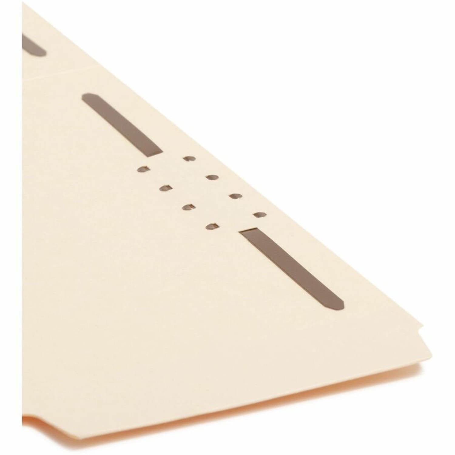 Smead SuperTab 1/3 Tab Cut Letter Recycled Fastener Folder - 8 1/2inx11in - 2x Prong K Style Fastener(s) - 14545 - Image 4