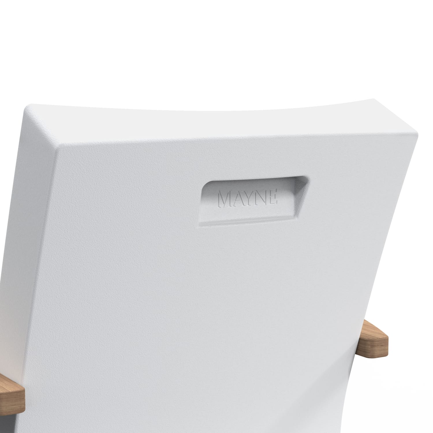 Mayne Mesa Resin And Wood Outdoor Furniture Patio Chair White PopularChairscom Mayne Mesa Resin And Wood Outdoor Furniture Patio Chair White PopularChairscom