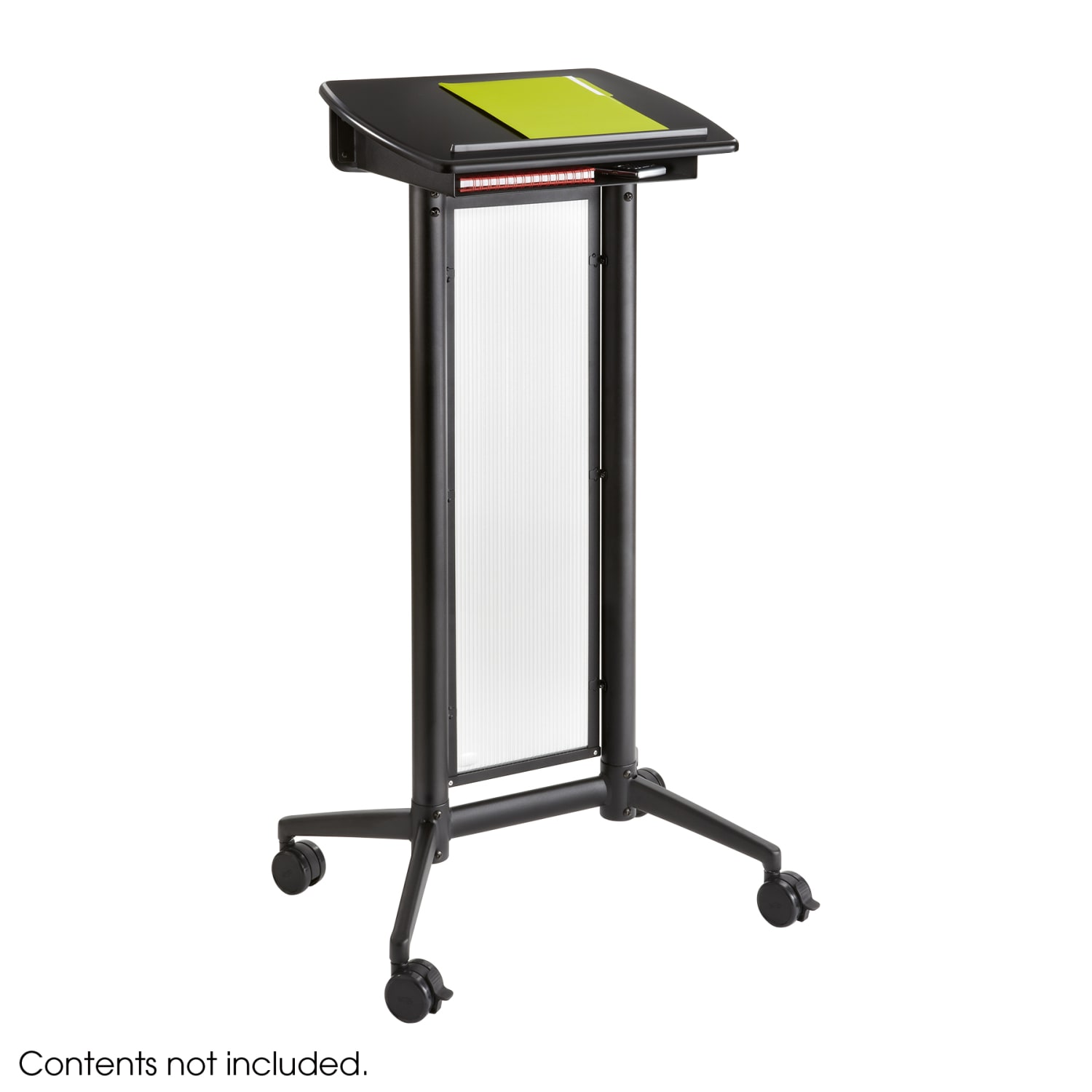 Safco Impromptu Lectern, Black - Image 4