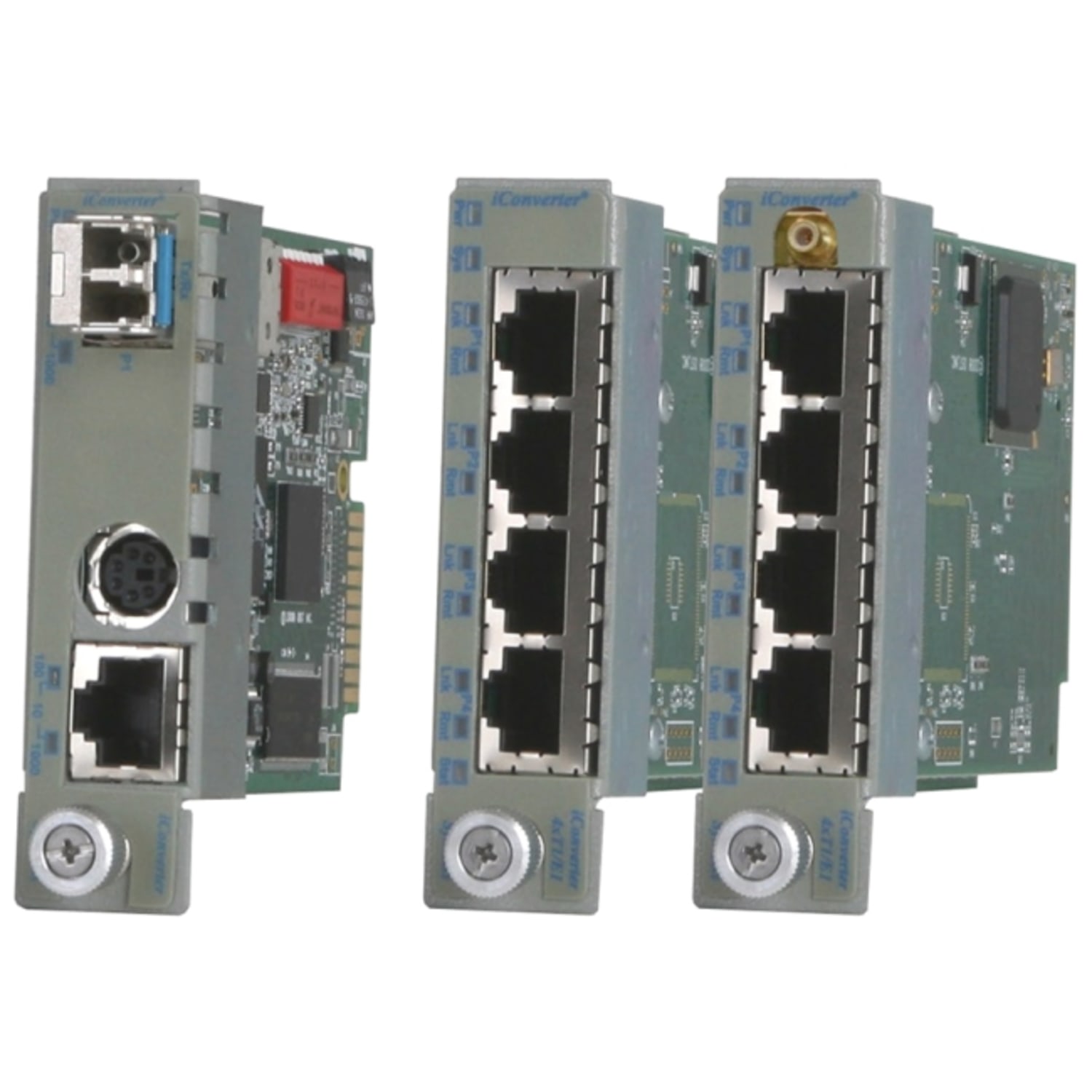 Omnitron Systems iConverter TM3 Transport Module - 1 Gbit/s - 1 x RJ-45 - Image 3