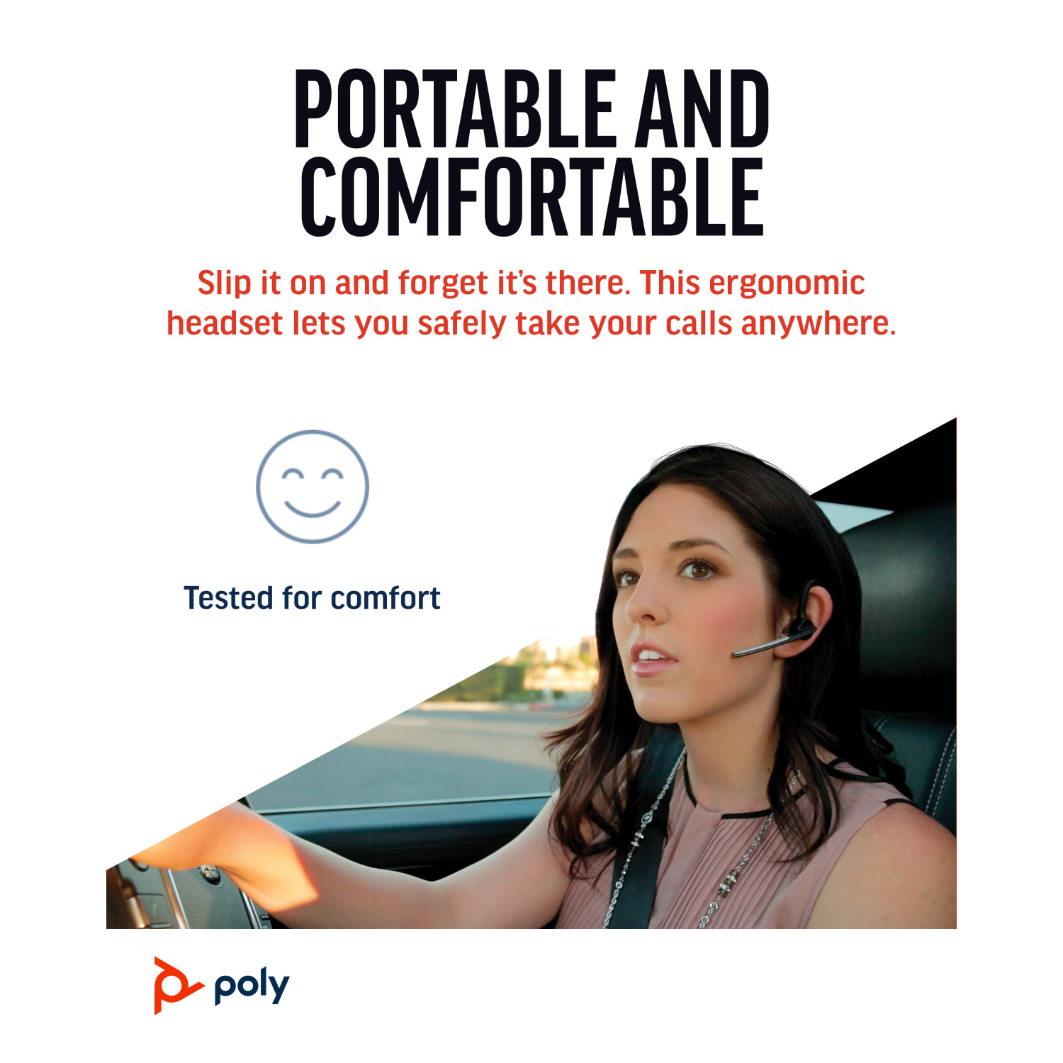 Plantronics Voyager Legend Wireless Bluetooth Over The Ear Headset, Black - Image 3