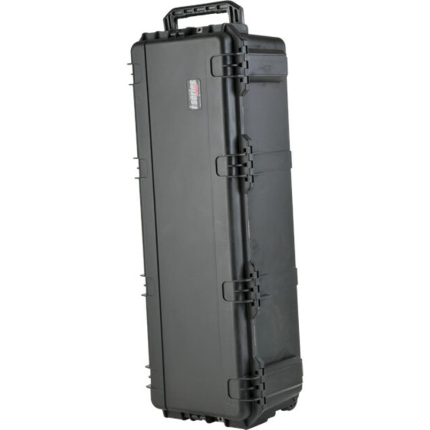 SKB Cases iSeries Protective Case With Layered Foam Interior And In-Line Skate-Style Wheels, 42-3/8inH x 13-1/2inW x 12inD, Black - Image 3