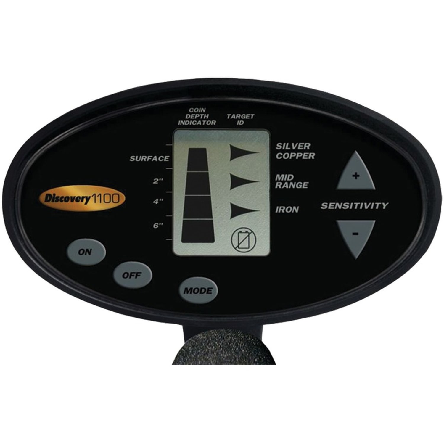 Bounty Hunter Discovery 1100 Metal Detector, Black - Image 3