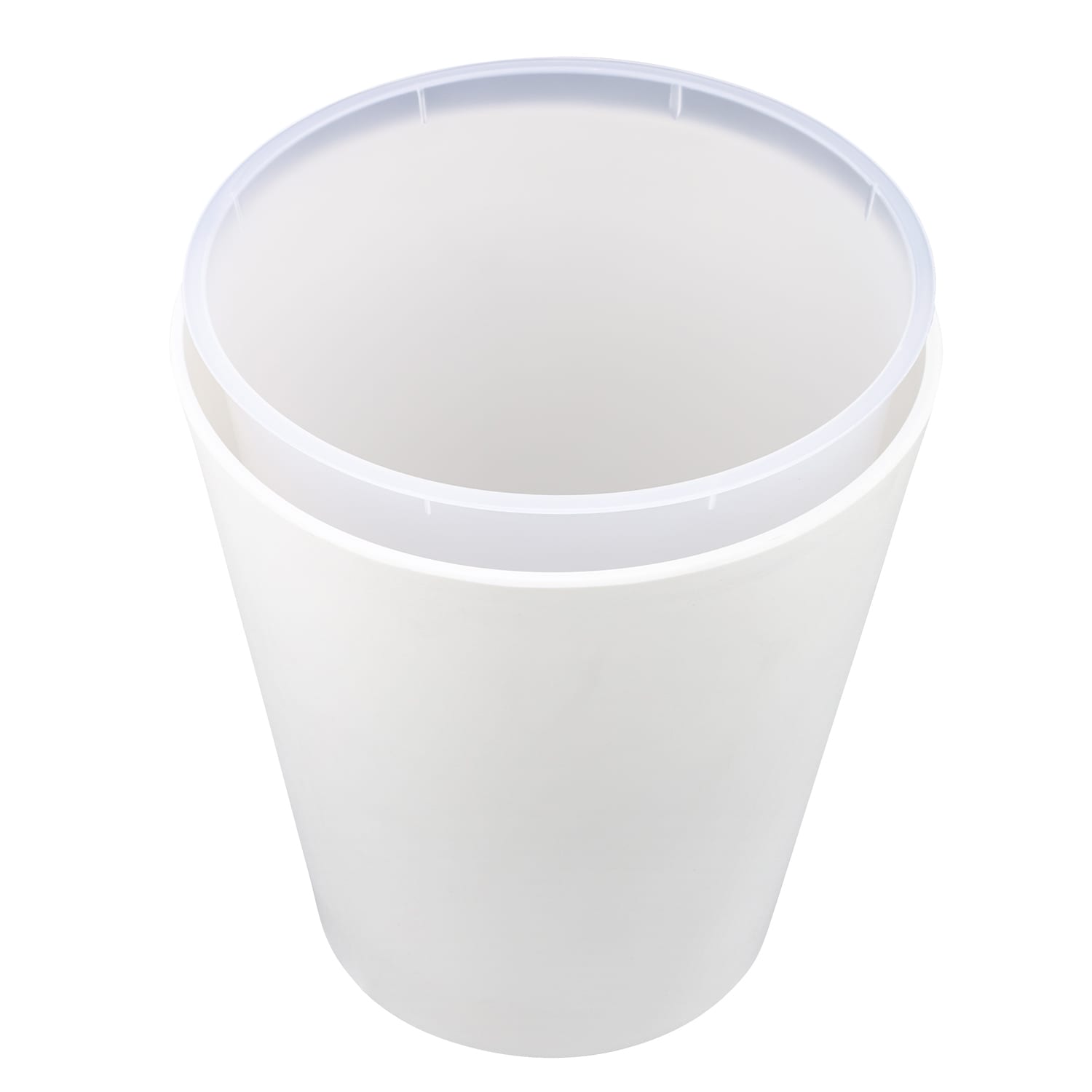 Erwyn Products Round Full Liners, 10-Quart, Clear Frost, Set Of 24 Liners - Image 3