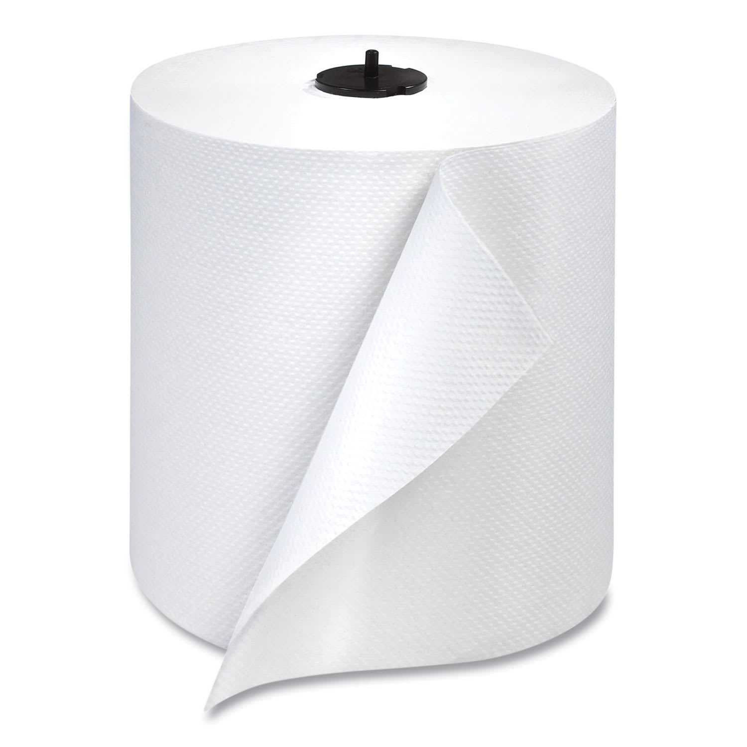 Tork Paper Wiper Roll Towel, 1-Ply, 7.68in x 1,150 ft, White, 4 Rolls/Carton