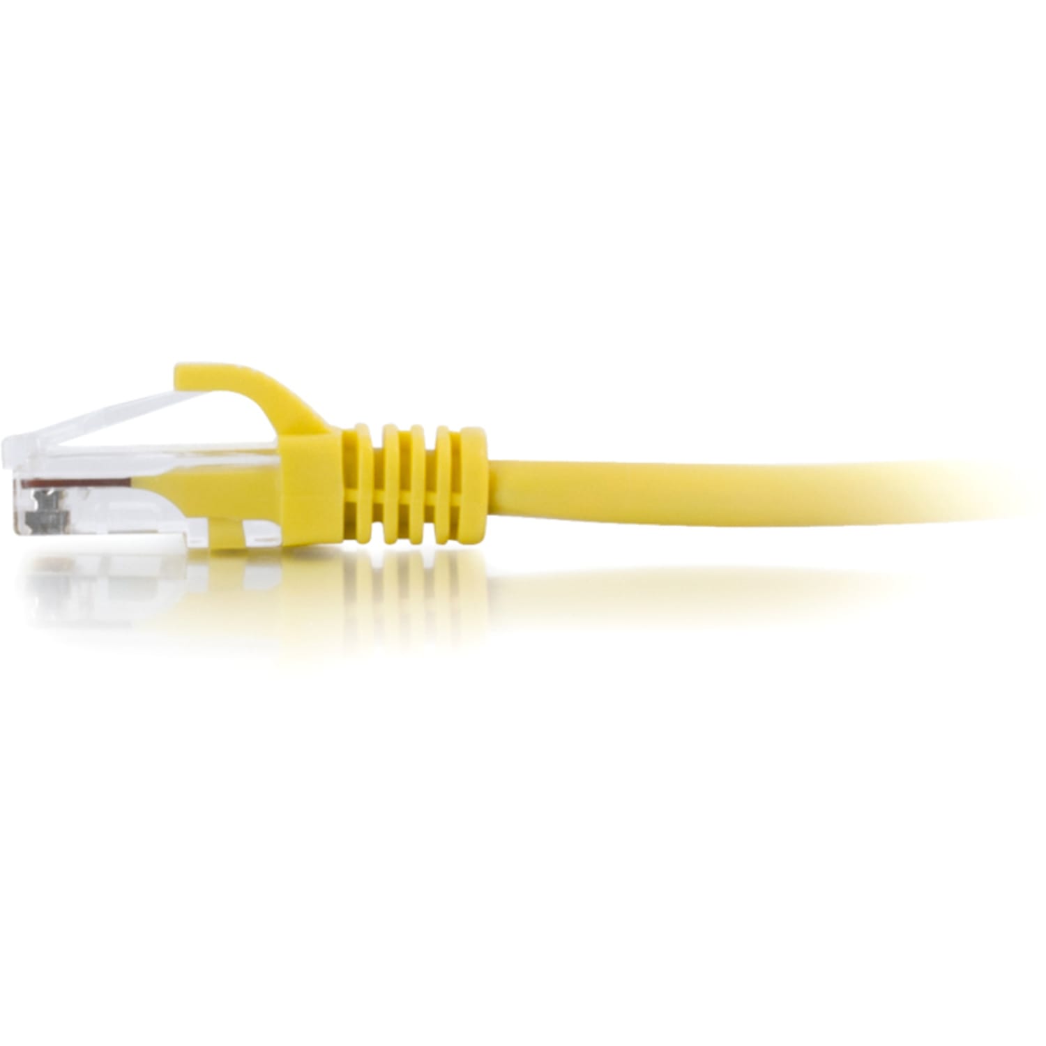C2G-50ft Cat5e Snagless Unshielded (UTP) Network Patch Cable - Yellow - Category 5e for Network Device - RJ-45 Male - RJ-45 Male - 50ft - Yellow - Image 5
