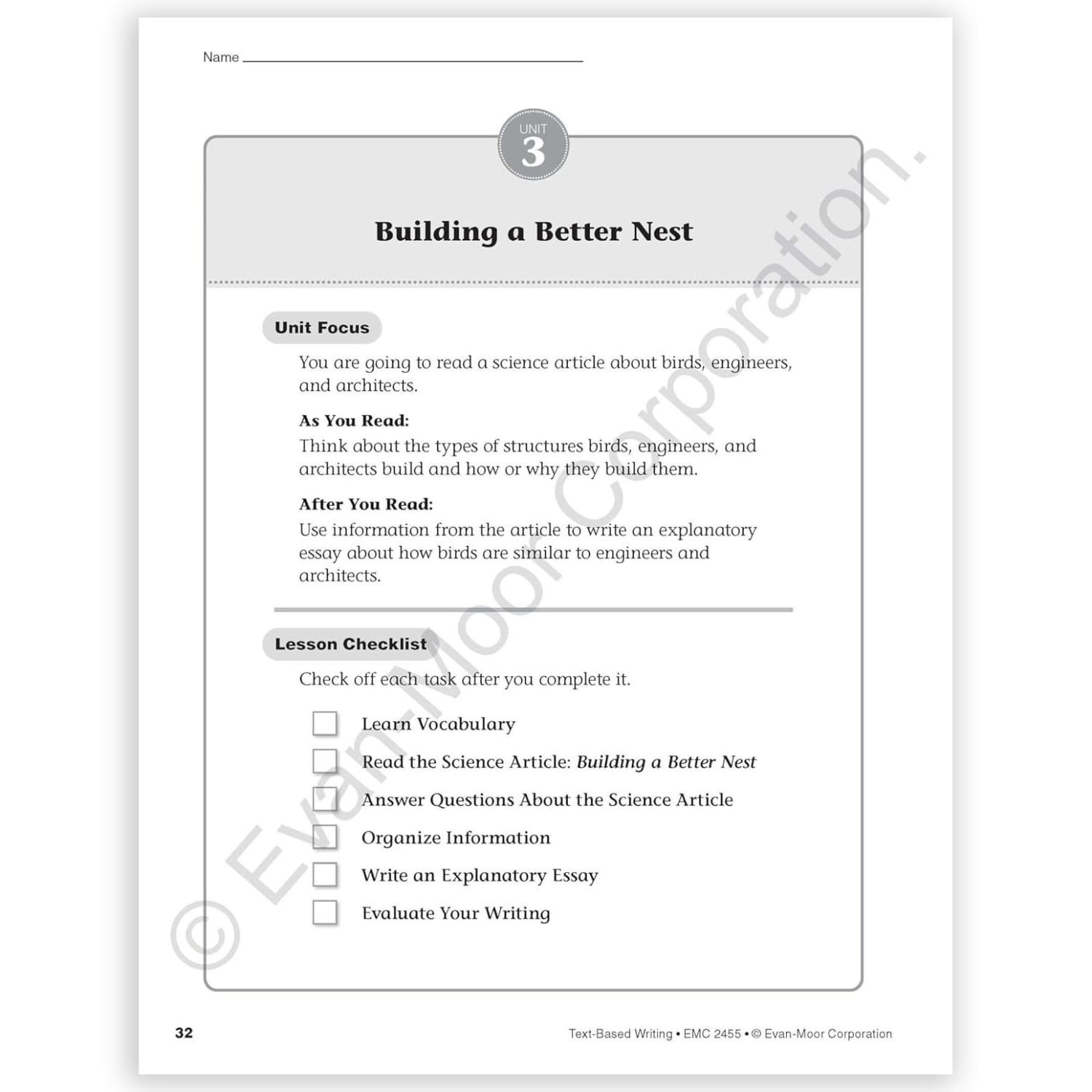 Evan-Moor Educational Publishers Text-Based Writing, Grade 5 - Image 5