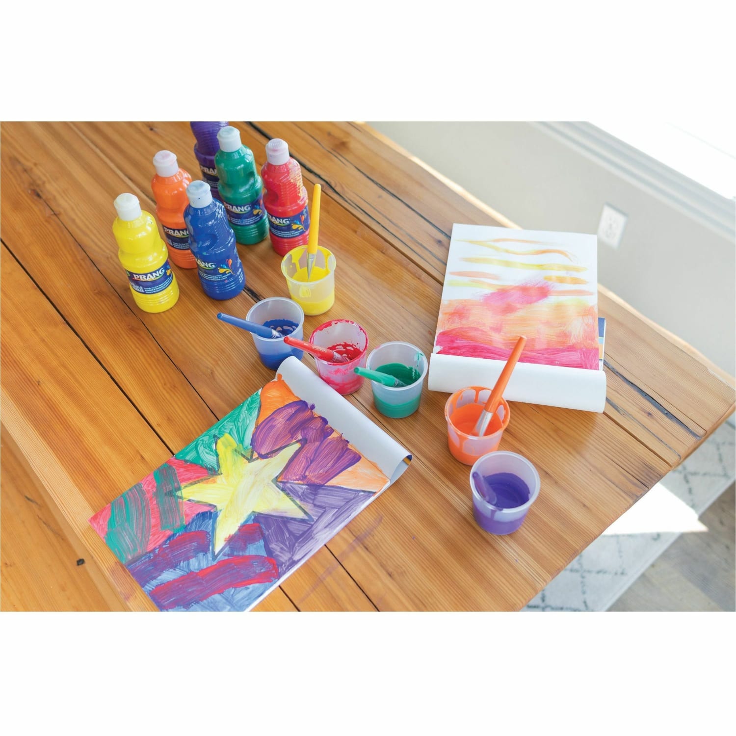 Chenille Kraft Creativity Street No-Spill Paint Cups, Assorted Colors, Pack Of 10 - Image 5