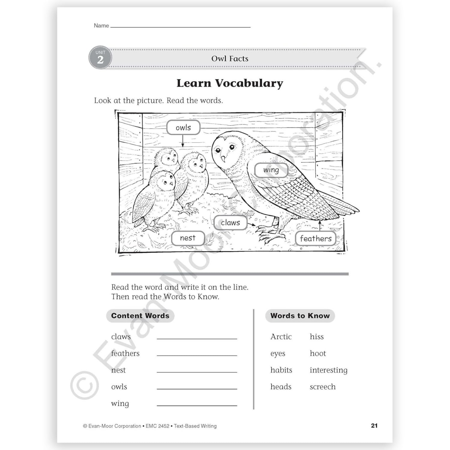 Evan-Moor Educational Publishers Text-Based Writing, Grade 2 - Image 6