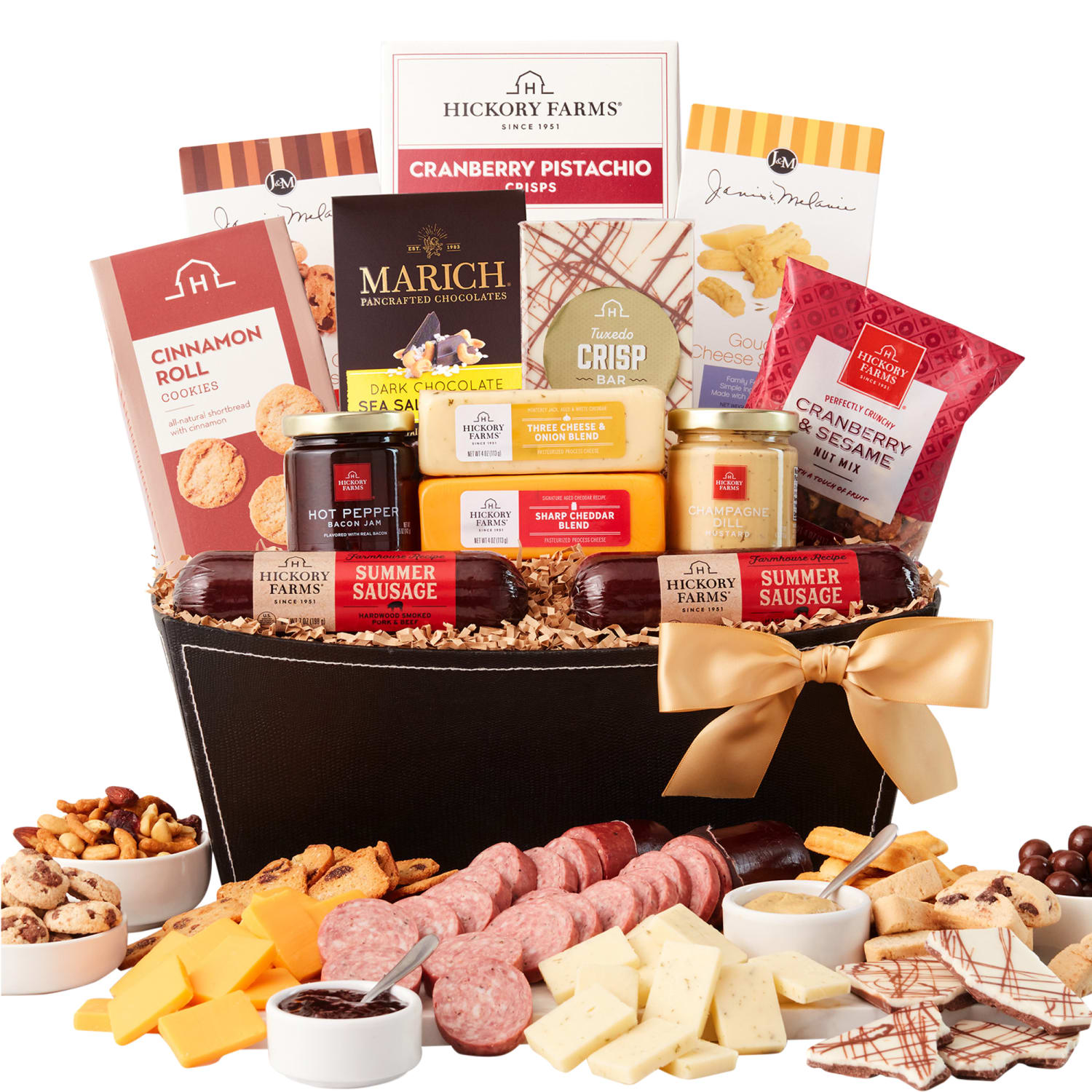 Hickory Farms - Ultimate Party Snacks Gift Basket - 13 itms - Image 3