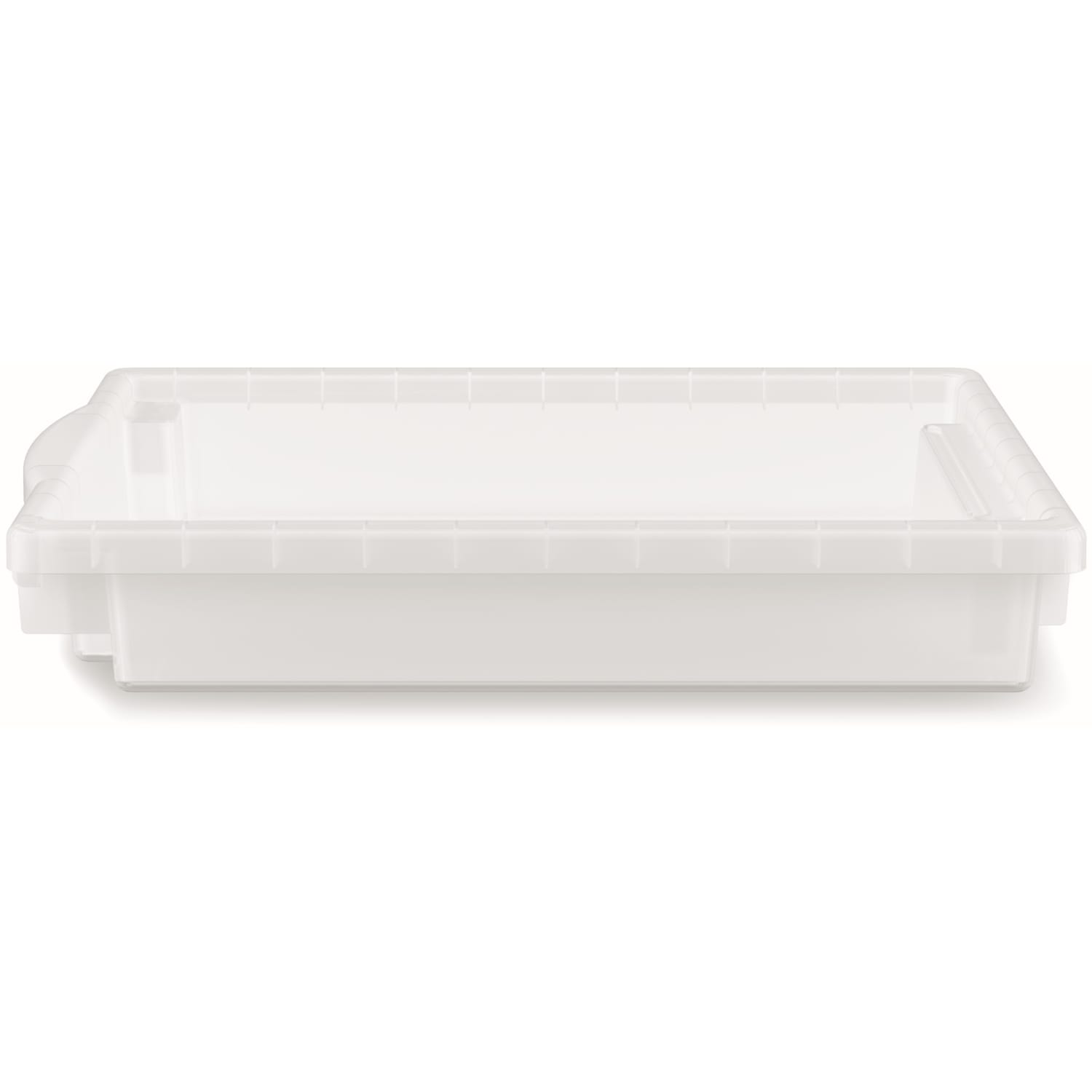 HON Flagship Storage Collection Bin Kit, Medium Size, 12 3/4in x 3in x 16in, Translucent - Image 4