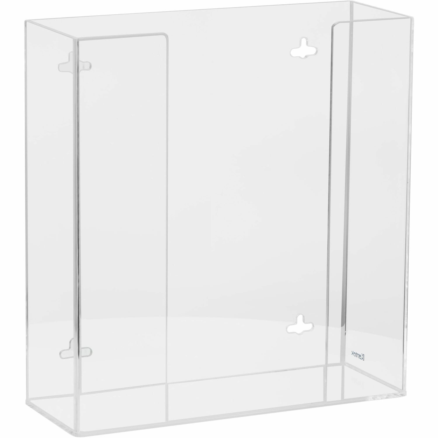 Kantek Acrylic Glove Box Holders, Double, 11in x 3 1/2in x 9 1/2in, Clear - Image 4