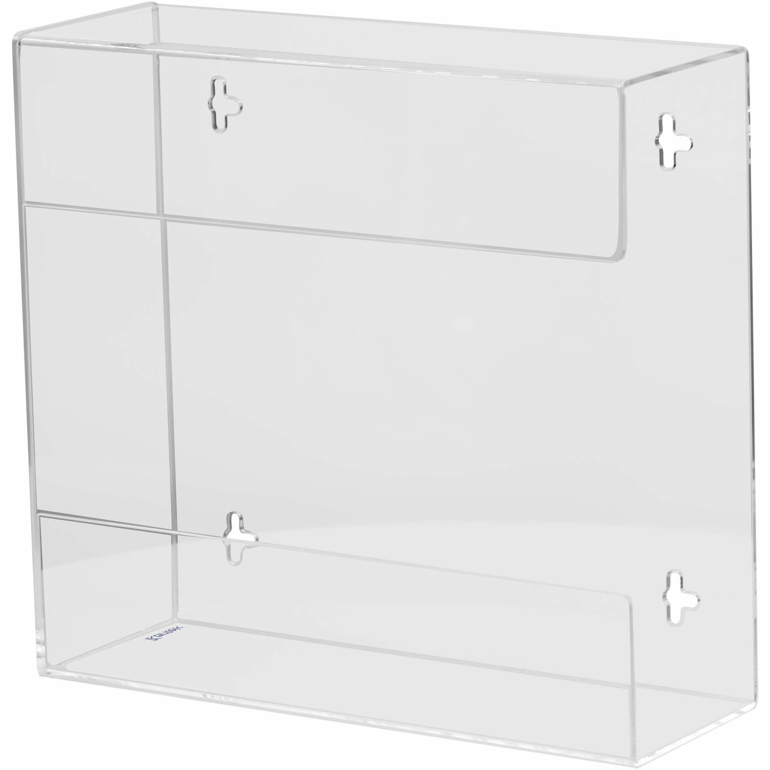 Kantek Acrylic Glove Box Holders, Double, 11in x 3 1/2in x 9 1/2in, Clear - Image 5