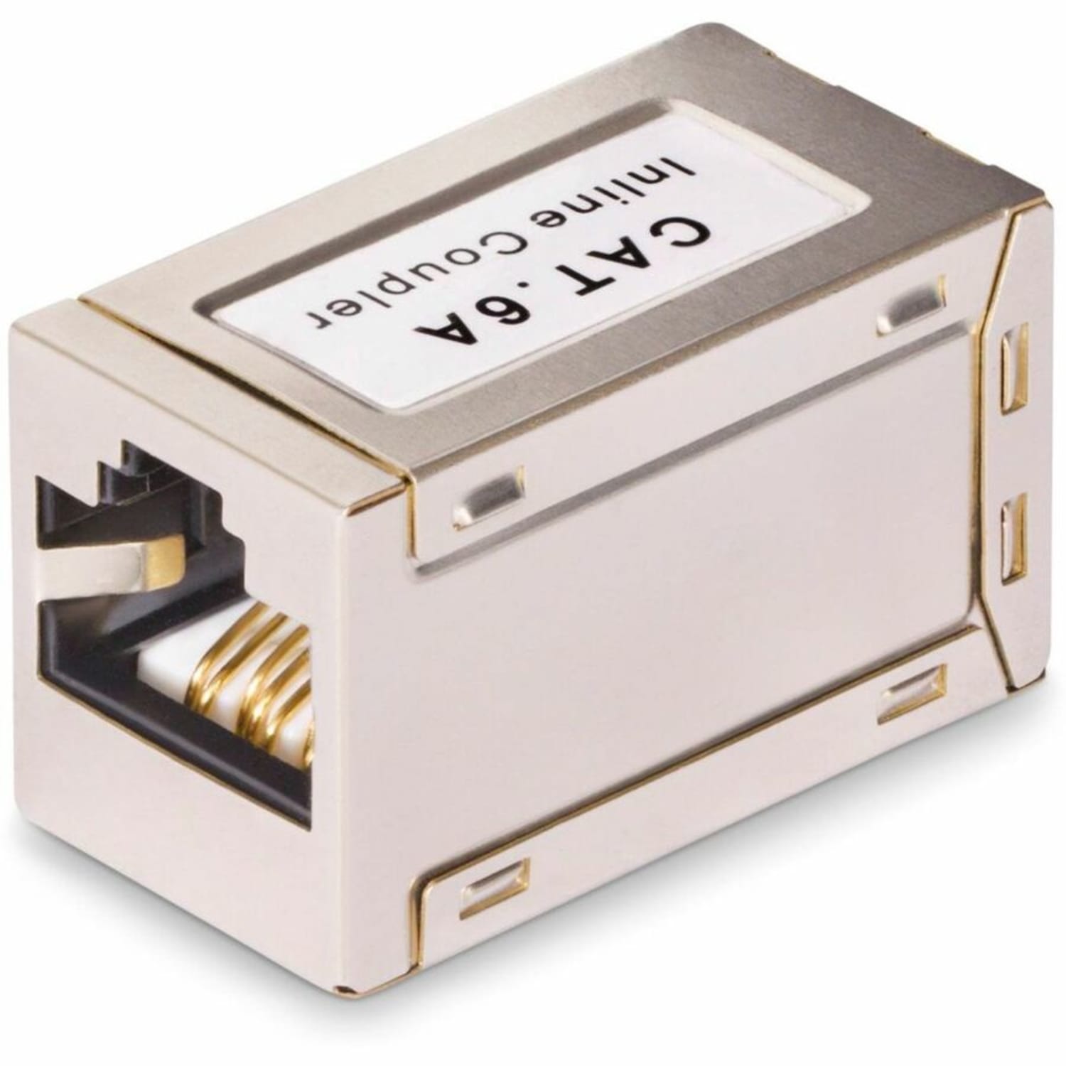 StarTech.com Shielded RJ45 Coupler, Inline Cat6a Coupler, Female to Female (F/F) T568B Pinout, Shielded Ethernet Cable Extension - Image 3