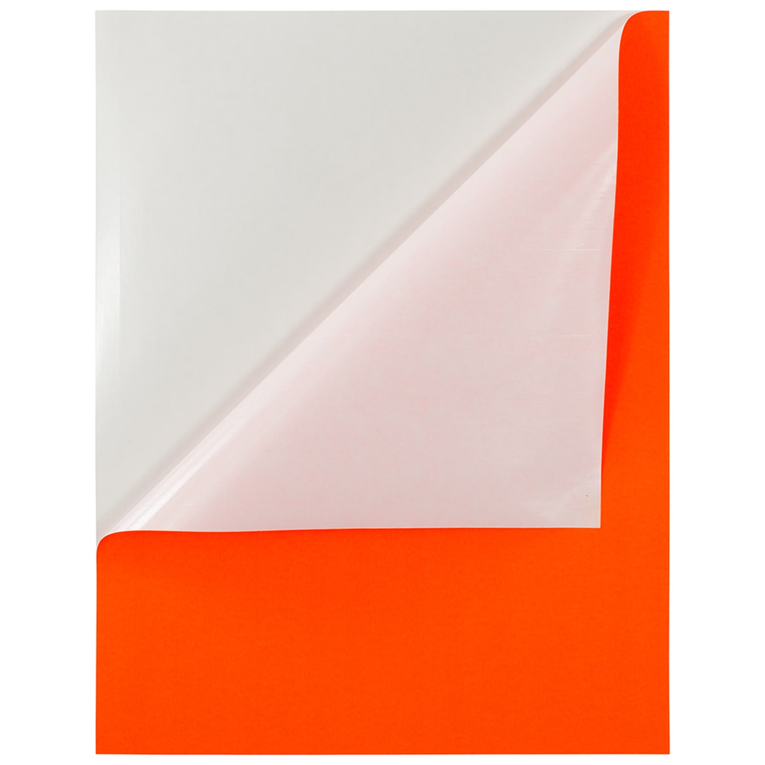 JAM Paper Full-Page Mailing And Shipping Labels, Rectangle, 8 1/2in x 11in, Neon Red, Pack Of 10 - Image 4