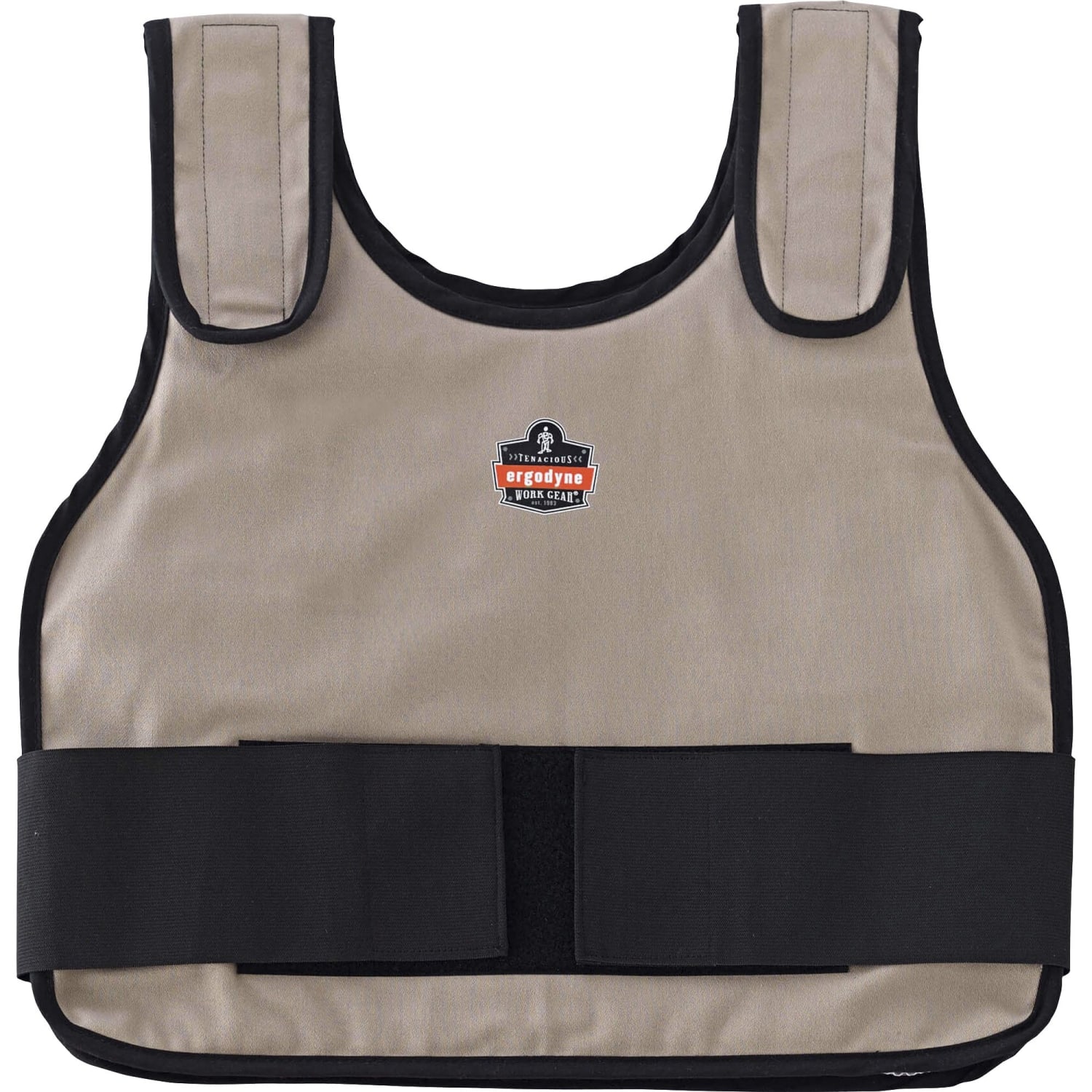 Ergodyne Chill-Its Phase Change Cooling Vest, Standard, Small/Medium, Khaki - Image 3