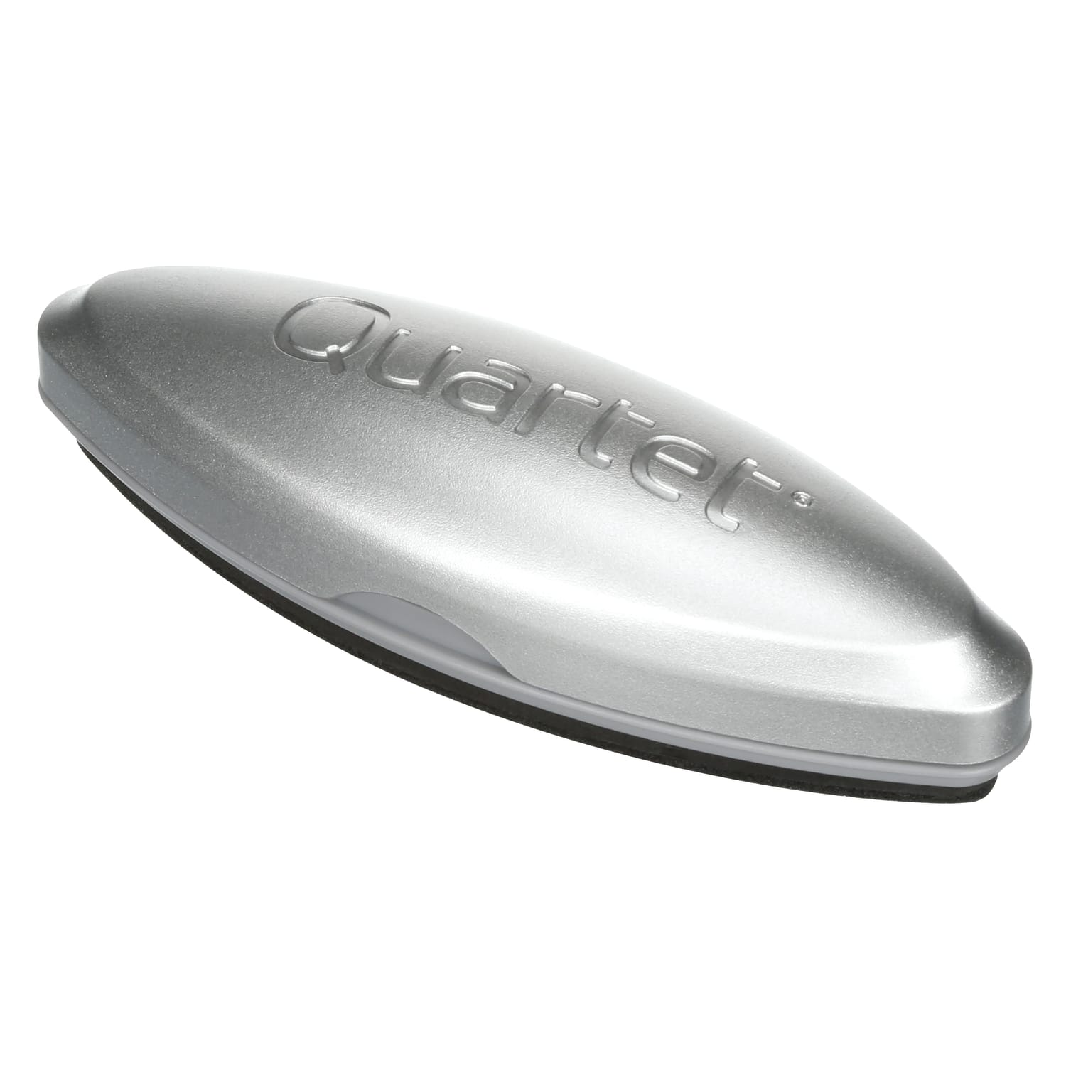 Quartet Premium Magnetic 3-In-1 Glass Board Eraser, 1 3/8inH x 2inW x 6 1/2inD, Silver - Image 6