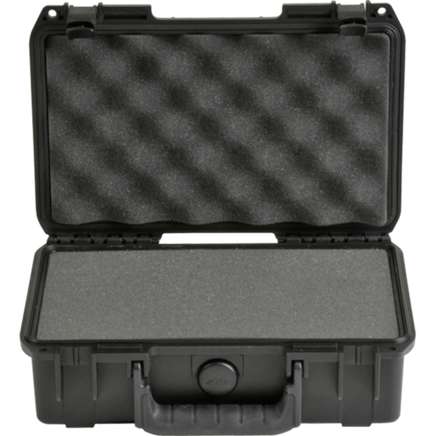 SKB Cases iSeries Injection-Molded Mil-Standard Waterproof Case With Cubed Foam And Cushion Grip Handle, 10-3/4inH x 6-1/8inW x 3-1/4inD, Black - Image 5