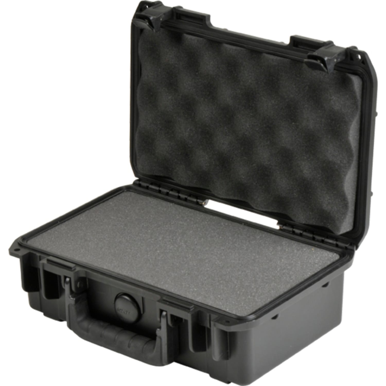 SKB Cases iSeries Injection-Molded Mil-Standard Waterproof Case With Cubed Foam And Cushion Grip Handle, 10-3/4inH x 6-1/8inW x 3-1/4inD, Black - Image 6