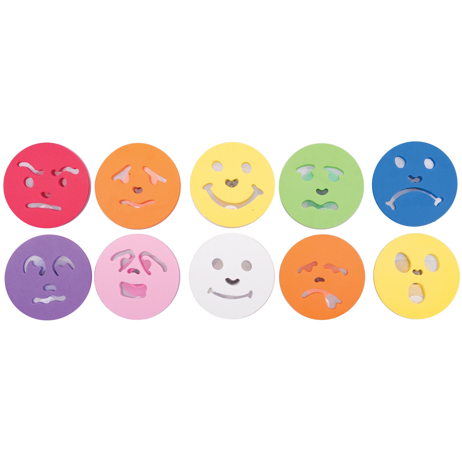 READY 2 LEARN Giant Stampers, Feelings, Set Of 10 - Image 4