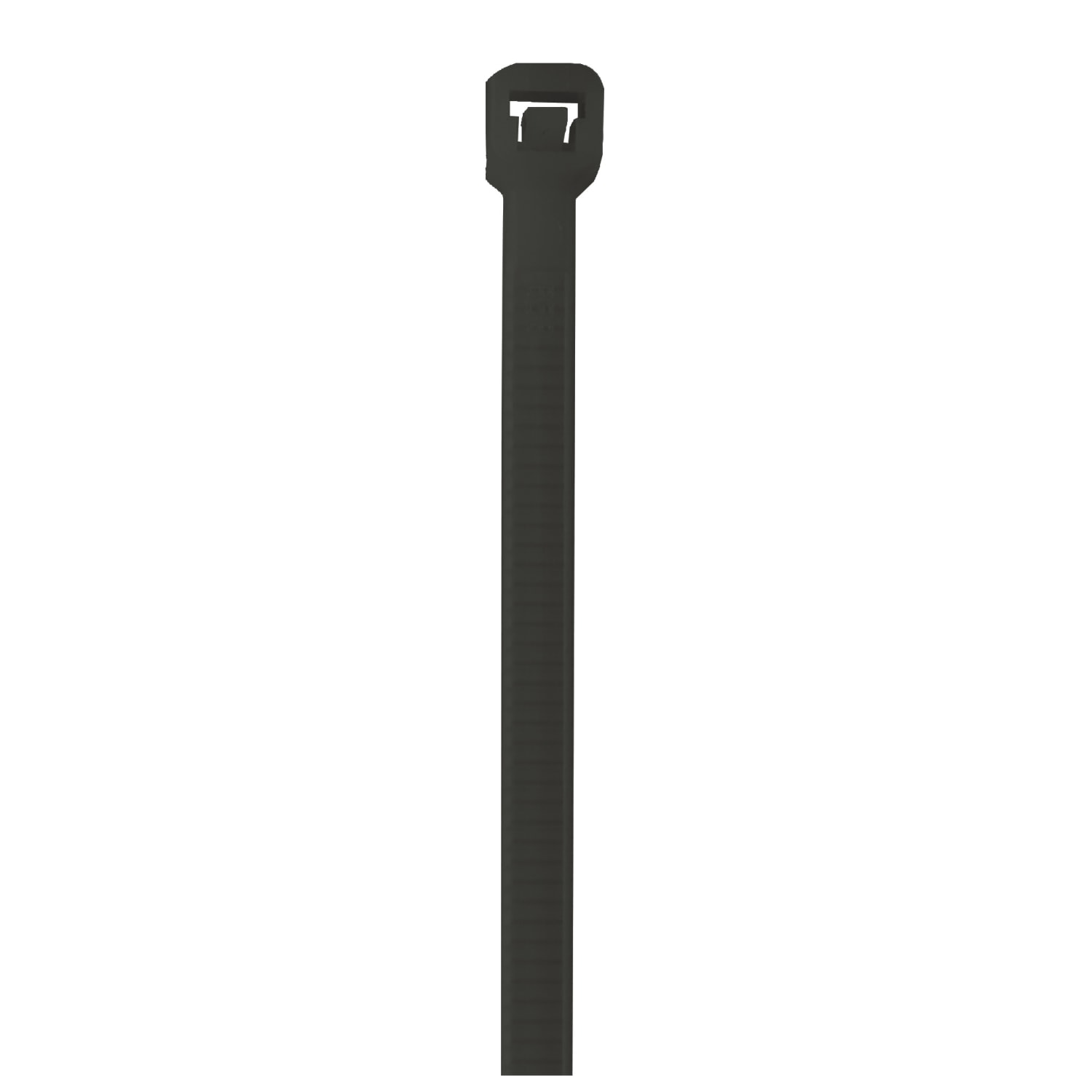 Partners Brand UV Cable Ties, 40 Lb, 10in, Black, Case Of 500