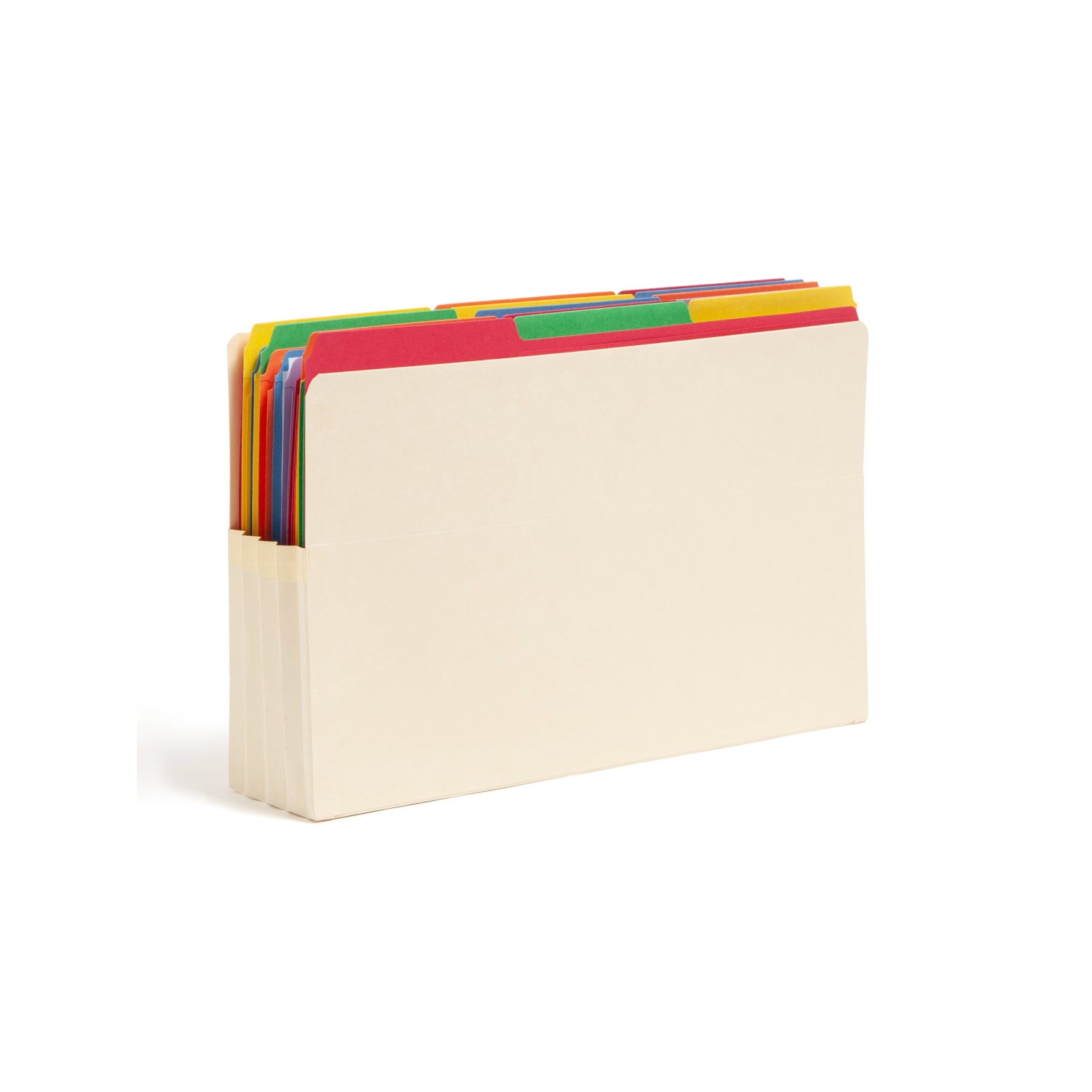 Smead End-Tab File Pockets , Legal Size (8 1/2in x 14in), 3 1/2in Expansion, Manila, Box Of 25 - Image 3