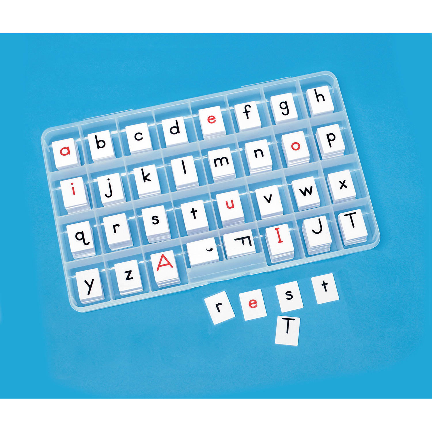 Primary Concepts 2-Sided Alphabet Letter Tiles, Grades Pre-K To 3, Pack Of 68 Tiles - Image 3