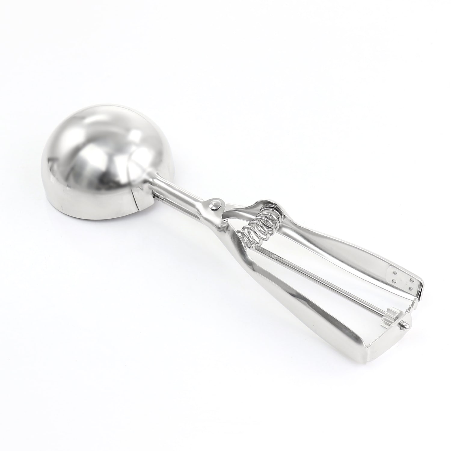 Martha Stewart Stainless Steel Kitchen Scoop, Silver - Image 3