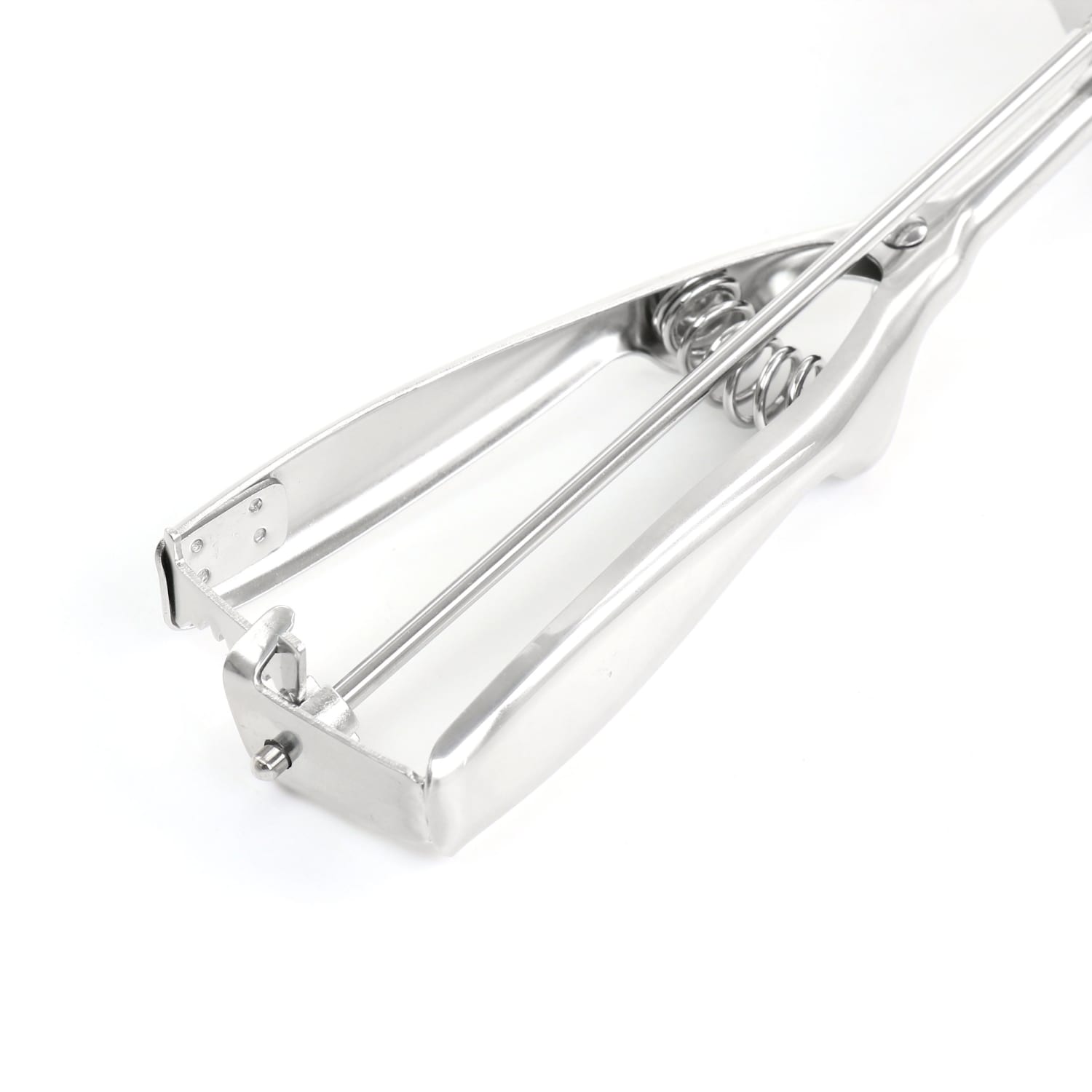 Martha Stewart Stainless Steel Kitchen Scoop, Silver - Image 4