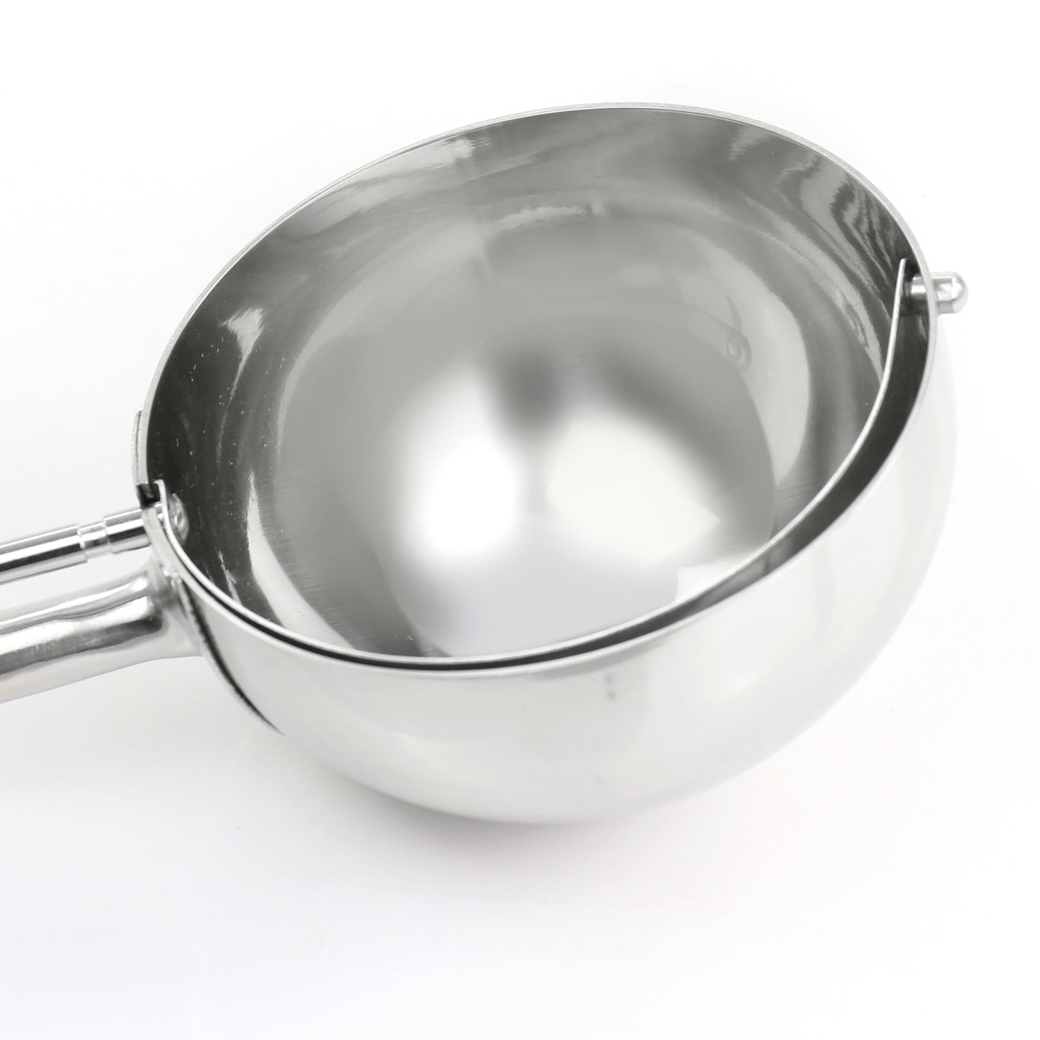 Martha Stewart Stainless Steel Kitchen Scoop, Silver - Image 5