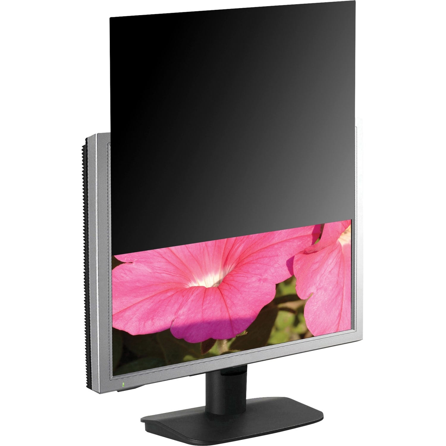 Business Source 16:9 Ratio Blackout Privacy Filter Black - For 21.5in Widescreen LCD Monitor - 16:9 - Black - Image 3