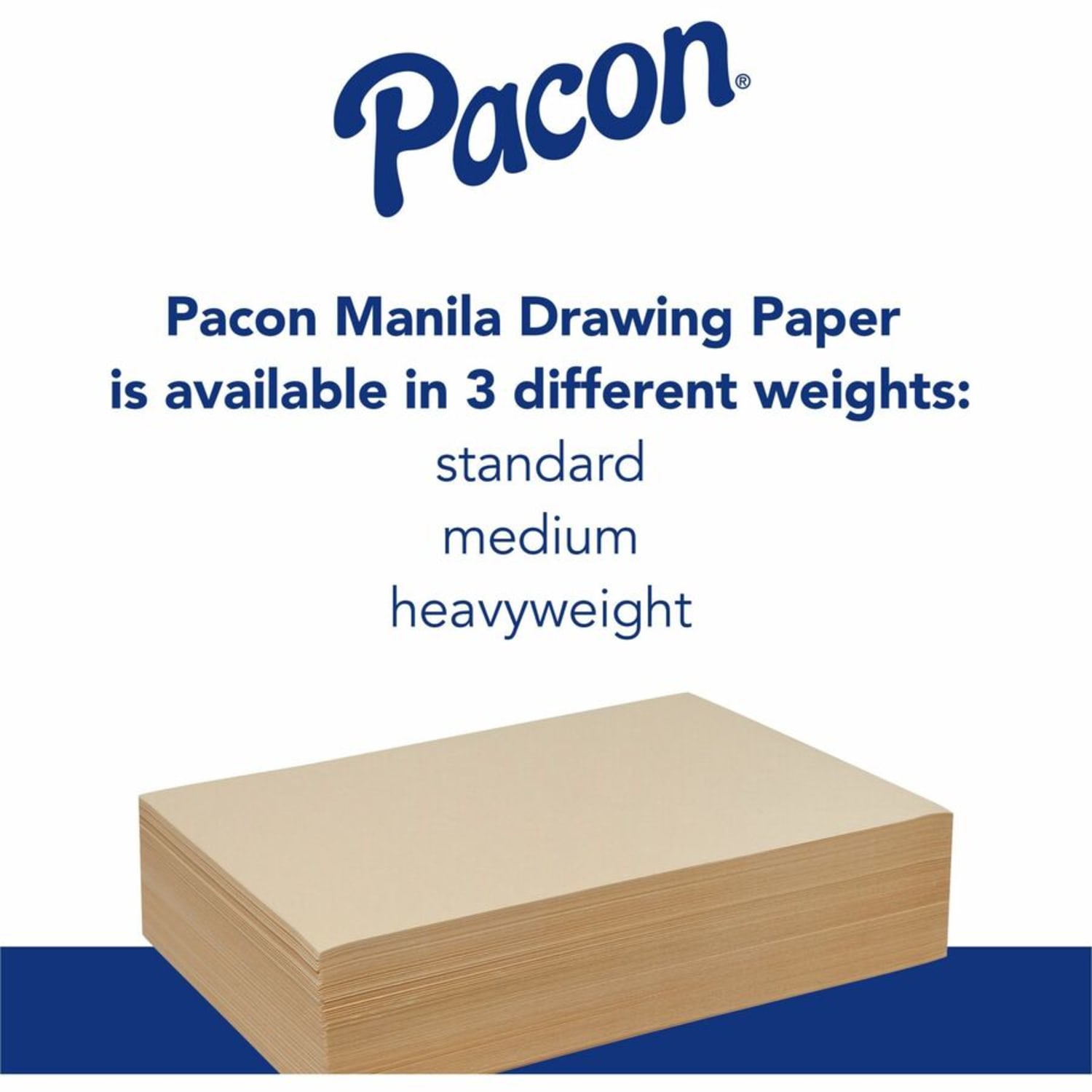 Pacon Manila Drawing Paper, 9in x 12in, 60 Lb, Pack Of 500 Sheets - Image 5