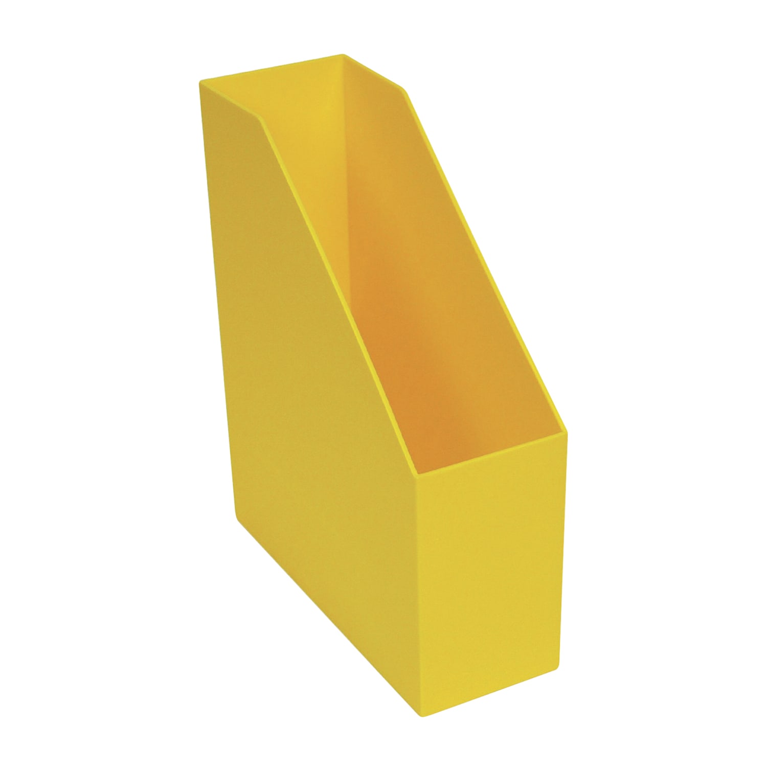 Romanoff Products Vertical Magazine Files, 11-1/2inH x 3-1/2inW x 9-1/2inD, Yellow, Pack Of 2 Files - Image 3