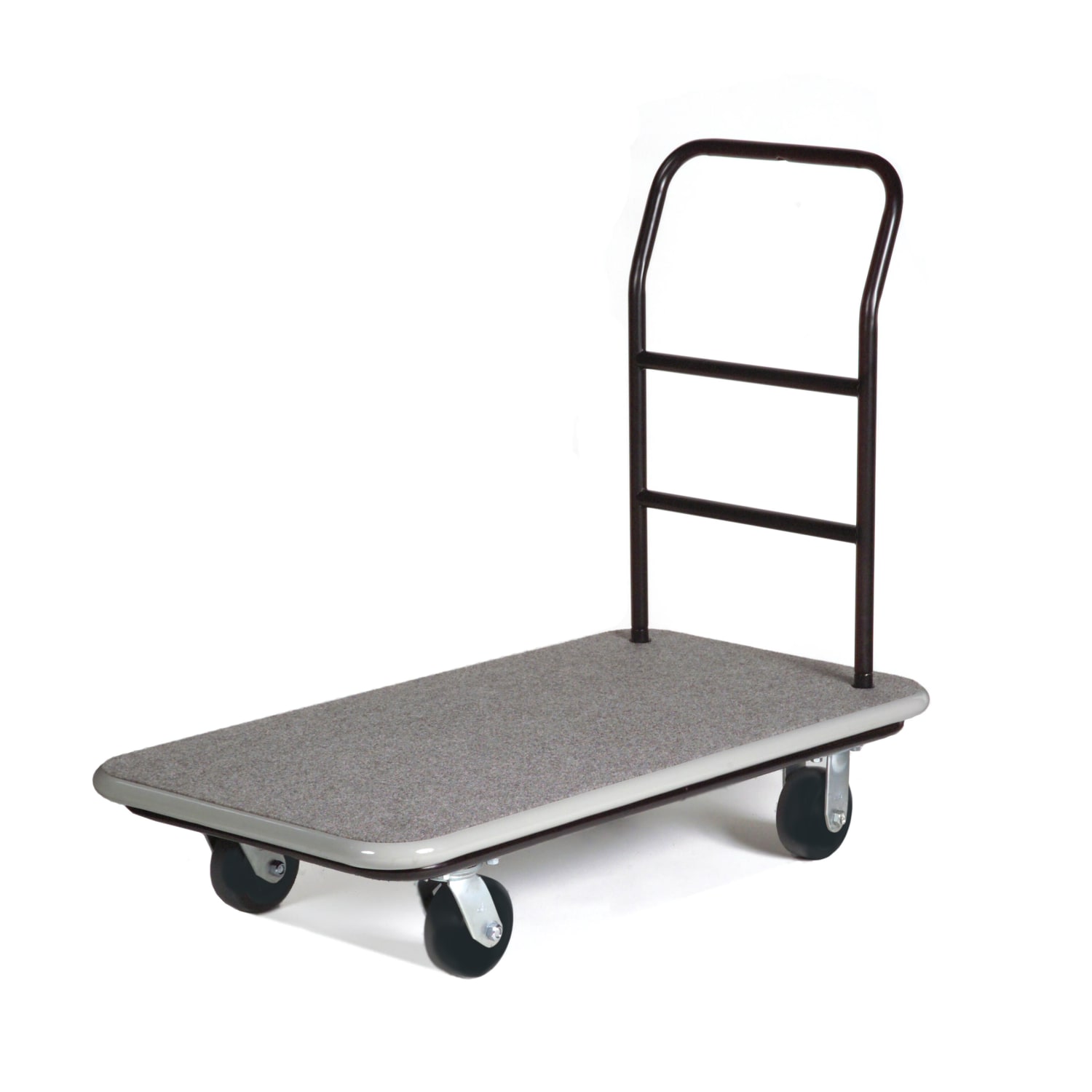 CSL Utility Luggage Cart, 37inH x 42inW x 22inD, Gray, 2100GY090GRY