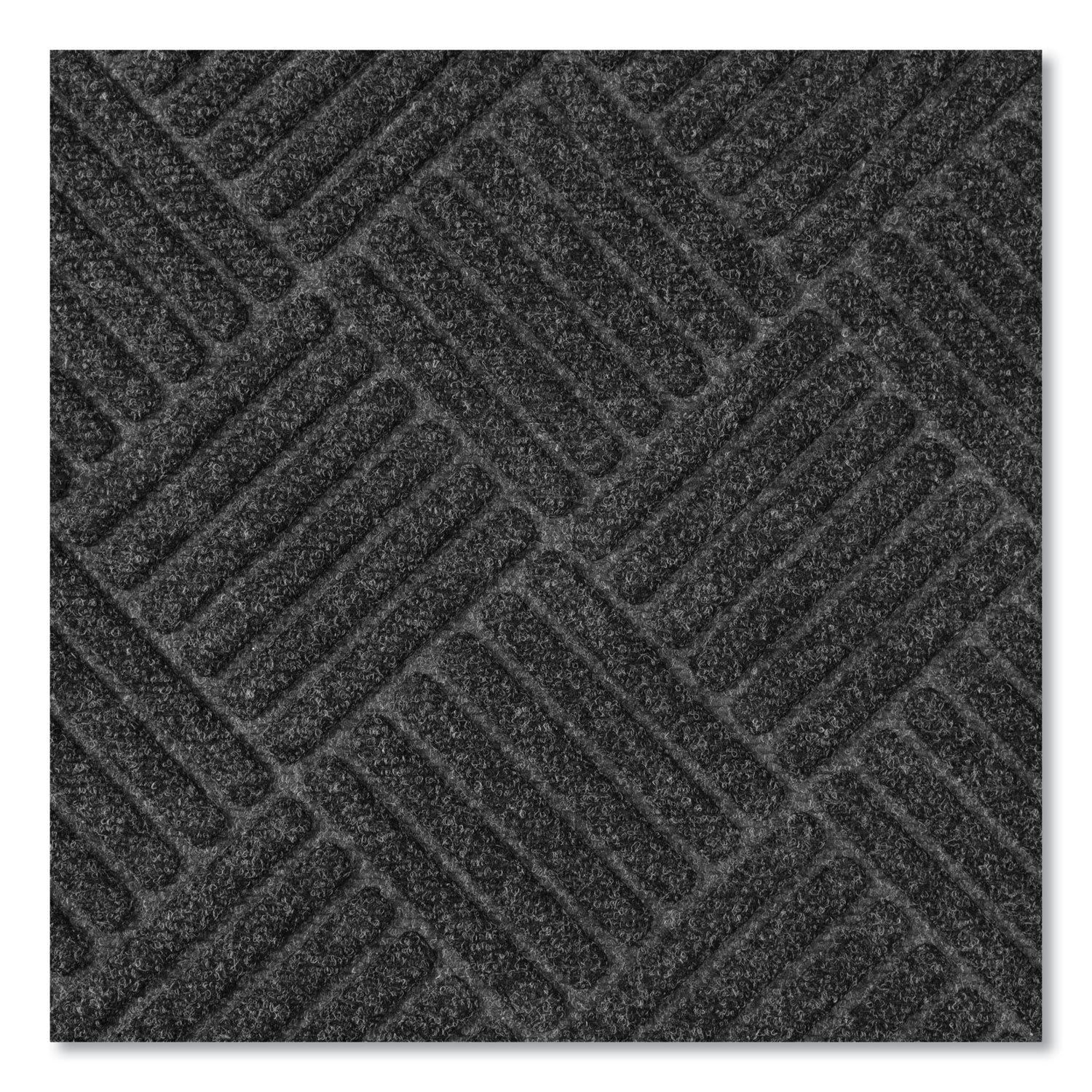 Apache Mills Ecomat Crosshatch Entry Mat, 48 x 72, Charcoal - Image 3