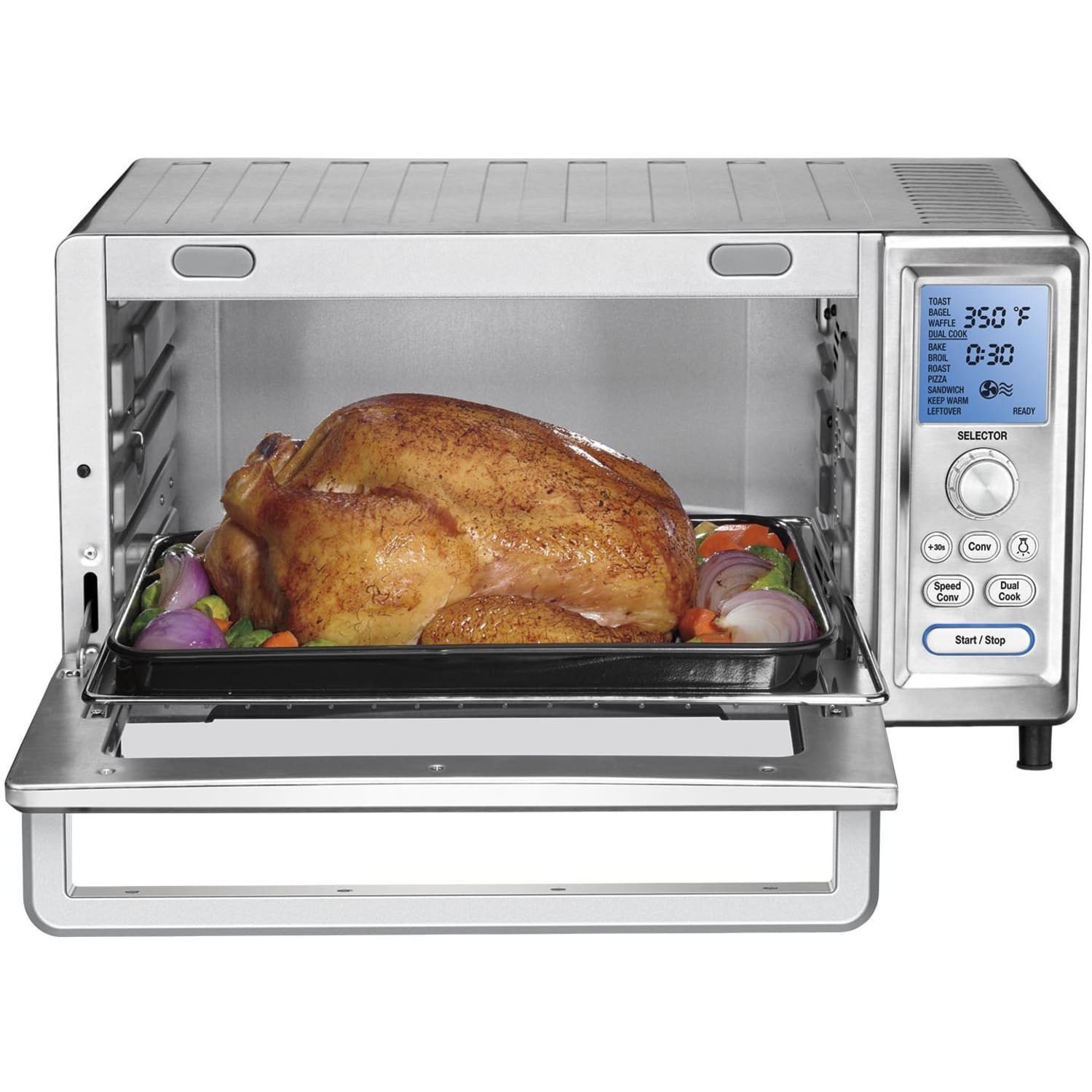 Cuisinart Chef's Convection Toaster Oven, Silver - Image 4