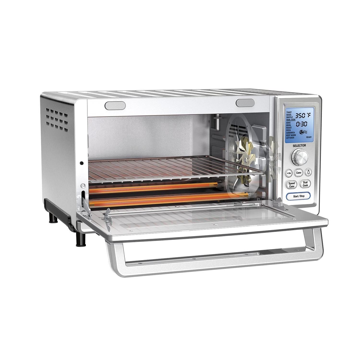Cuisinart Chef's Convection Toaster Oven, Silver - Image 6