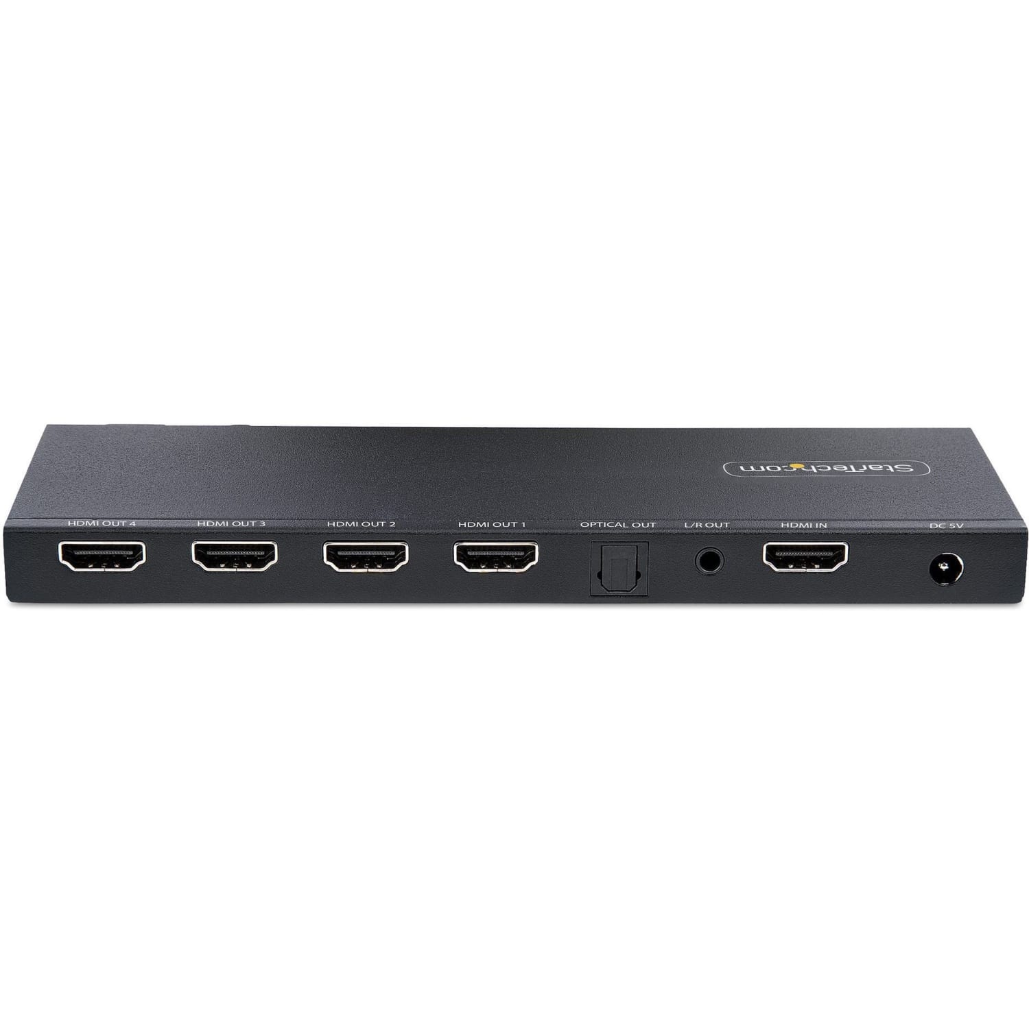 StarTech.com 4-Port HDMI Splitter, 4K 60Hz HDMI 2.0, 1 In 4 Out HDMI Splitter, 4K HDMI Splitter w/Built-in Scaler, 1x4 HDMI Display/Output - Image 5