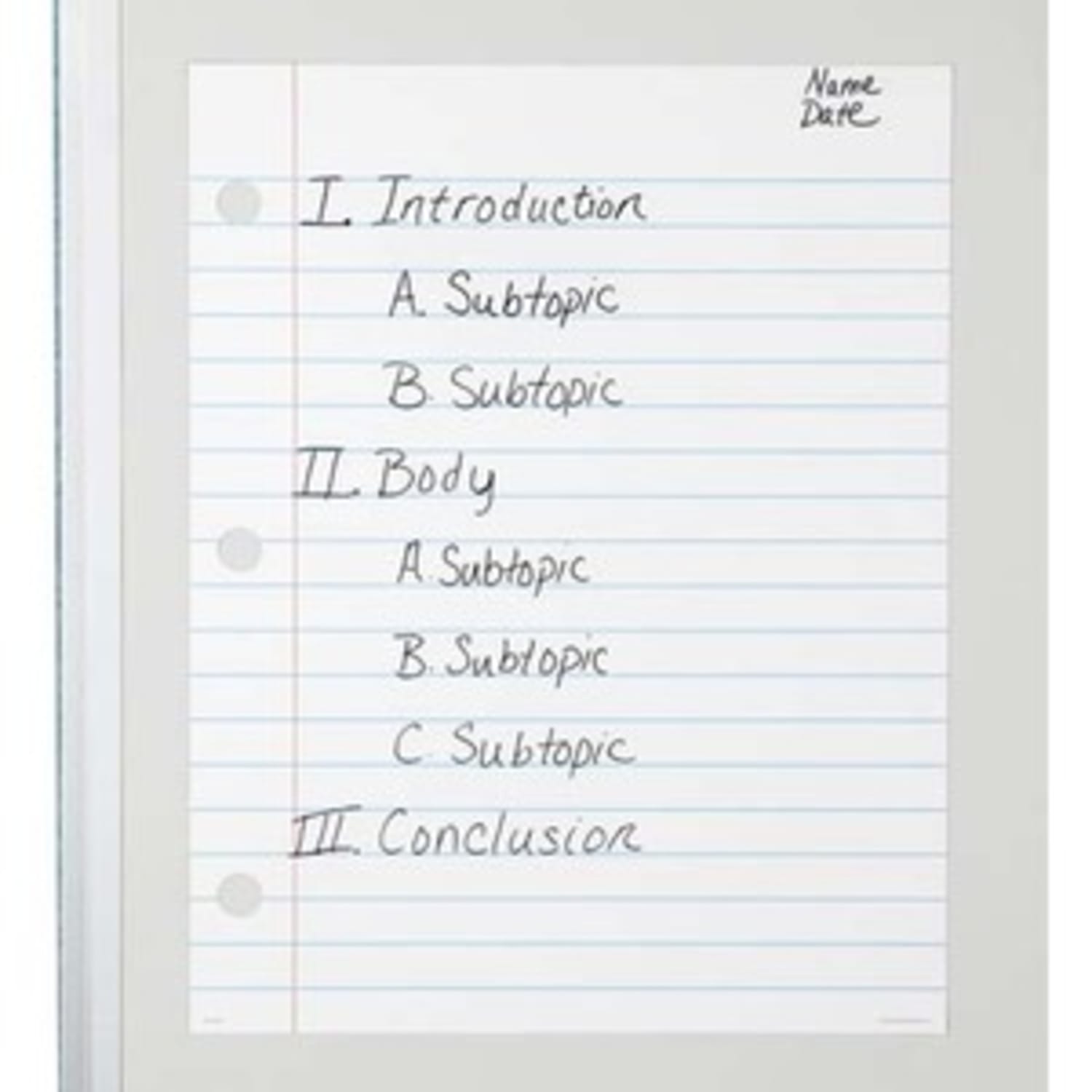 Learning Resources Magnetic Wet Erase Paper Notebook, 28in x 22in, White - Image 3