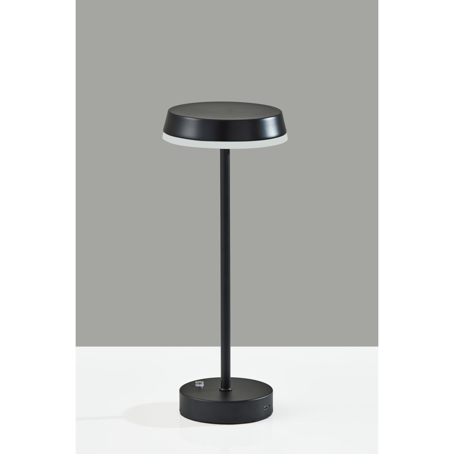 Adesso Tommy LED Cordless Indoor/Outdoor Table Lamp, 15inH, Black - Image 3