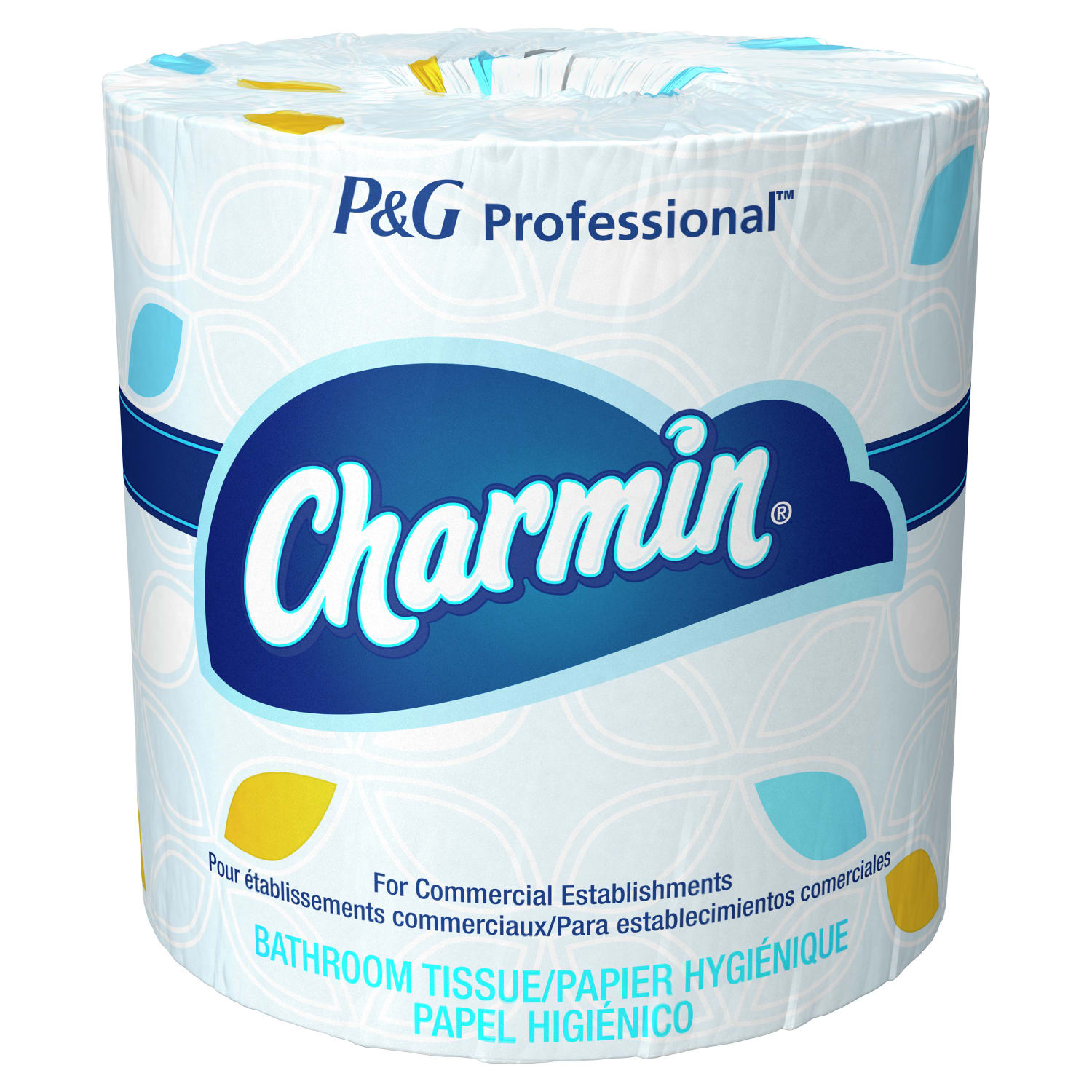 Charmin For Commercial Use Toilet Paper, Individually Wrapped, 2-Ply Standard Roll, 75 Rolls / Case, 450 Sheets / Roll - Image 3