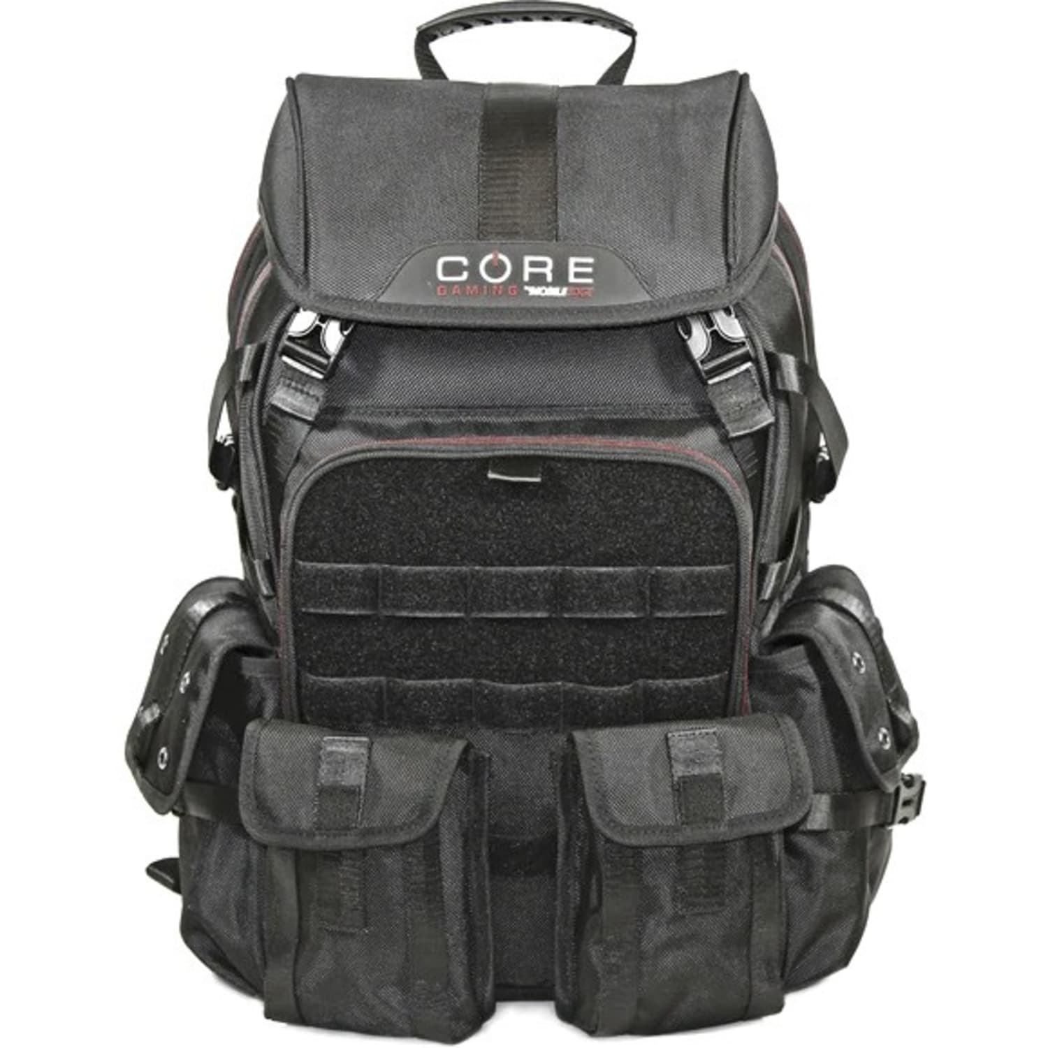CORE Gaming Carrying Case (Backpack) for 17in to 17.3in Notebook - Black - Moisture Resistant, Water Resistant, Scratch Proof, Tear Proof - MECGBPT - Image 3