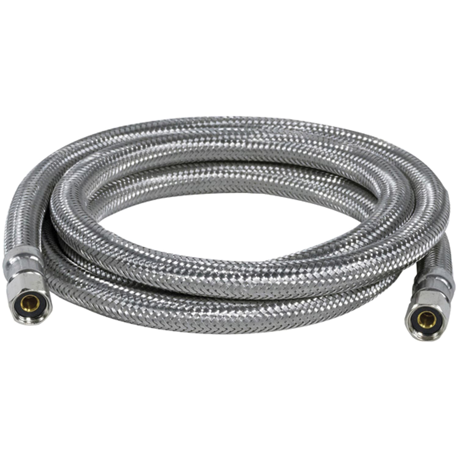 Certified Appliance Accessories Braided Stainless Steel PEX Ice Maker Connector with 1/4-In. Compression, 6-ft., IM72PEX - Image 3